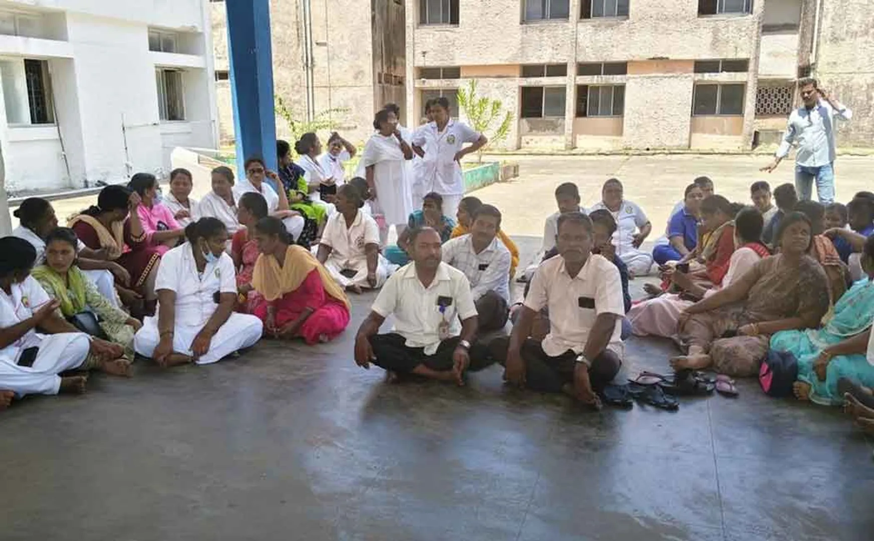 Nurses struggle at Government Medical College Hospital in cuddalore