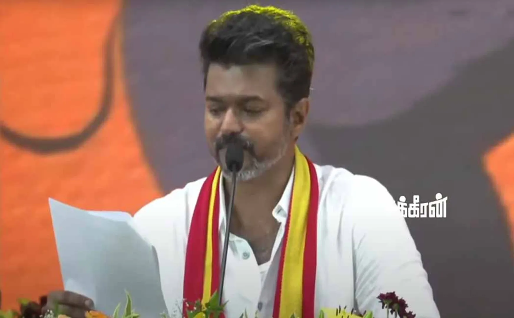 Vijay insists DMK must apologize in the People Forum 