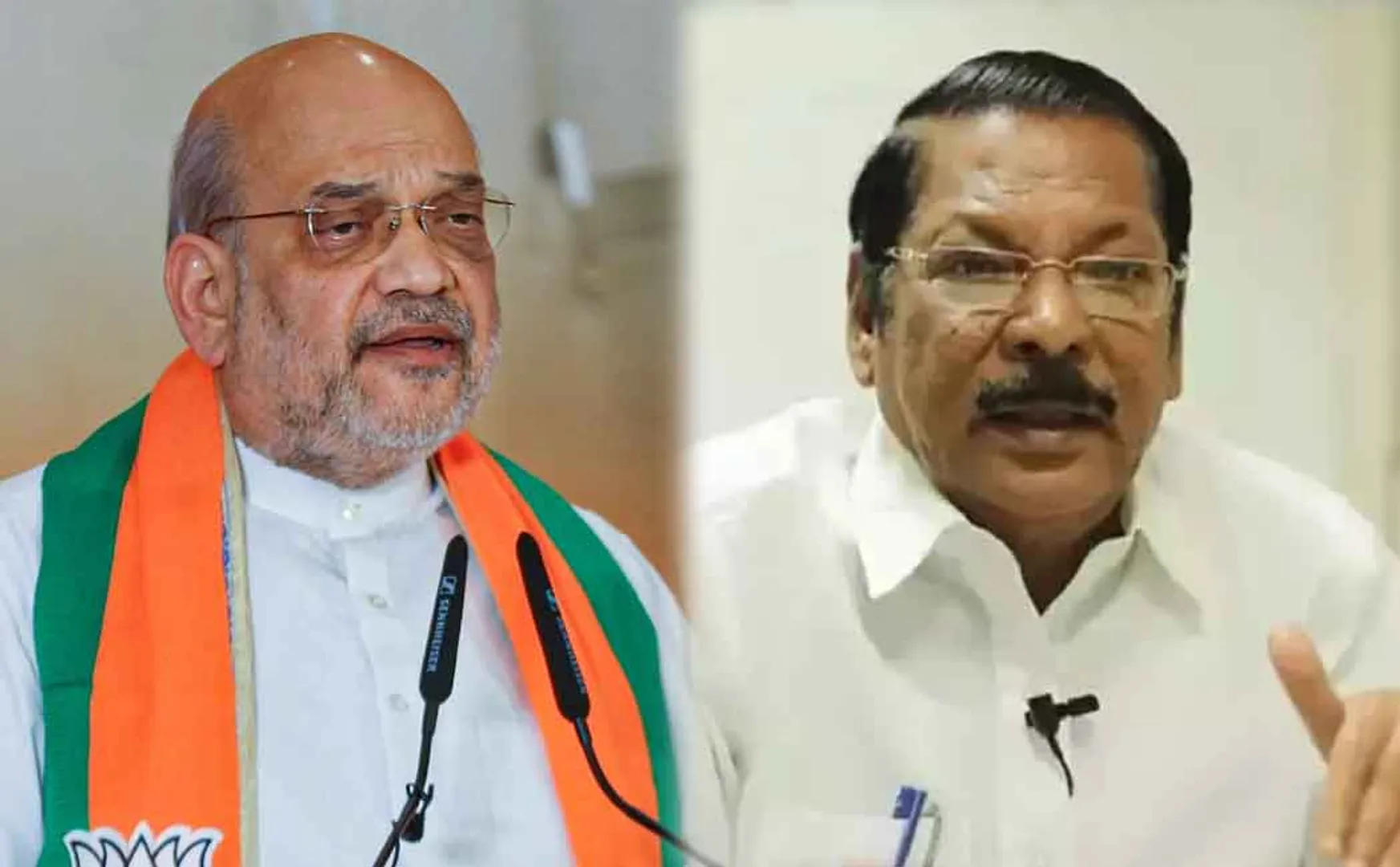 DMK RS Bharathi responds to Amit Shah 