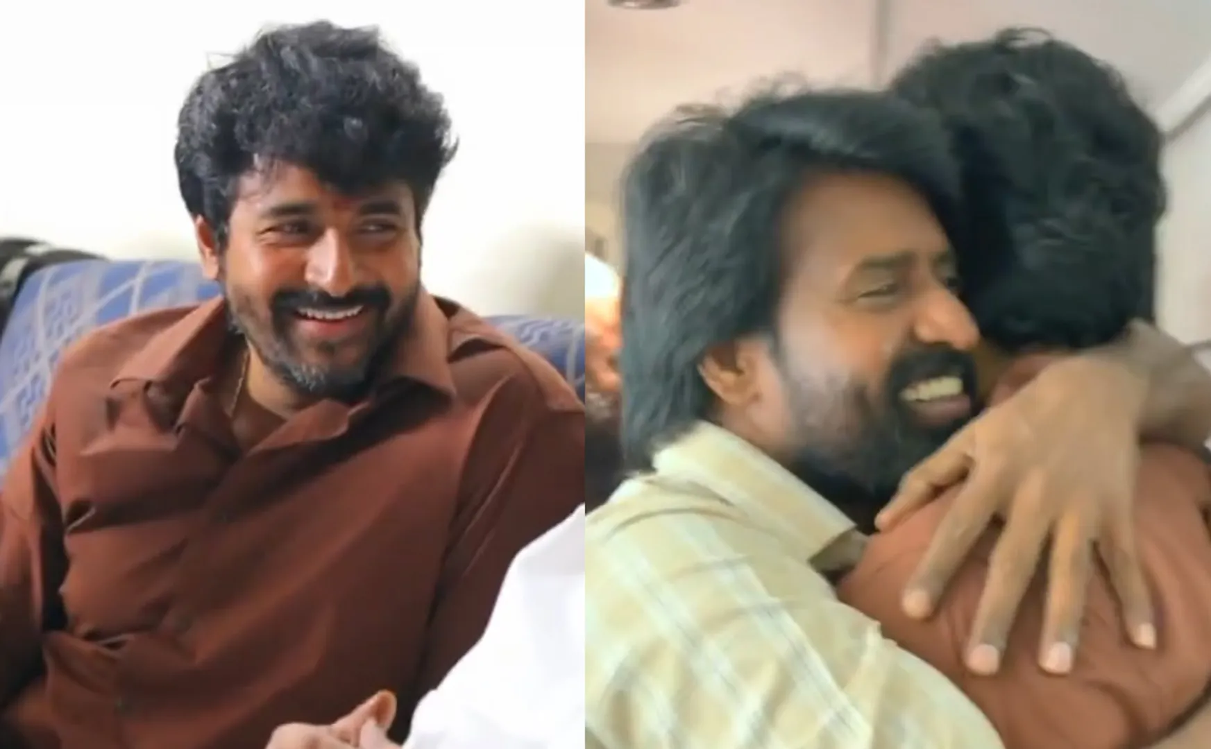 sivakarthikeyan visit soori maaman movie set