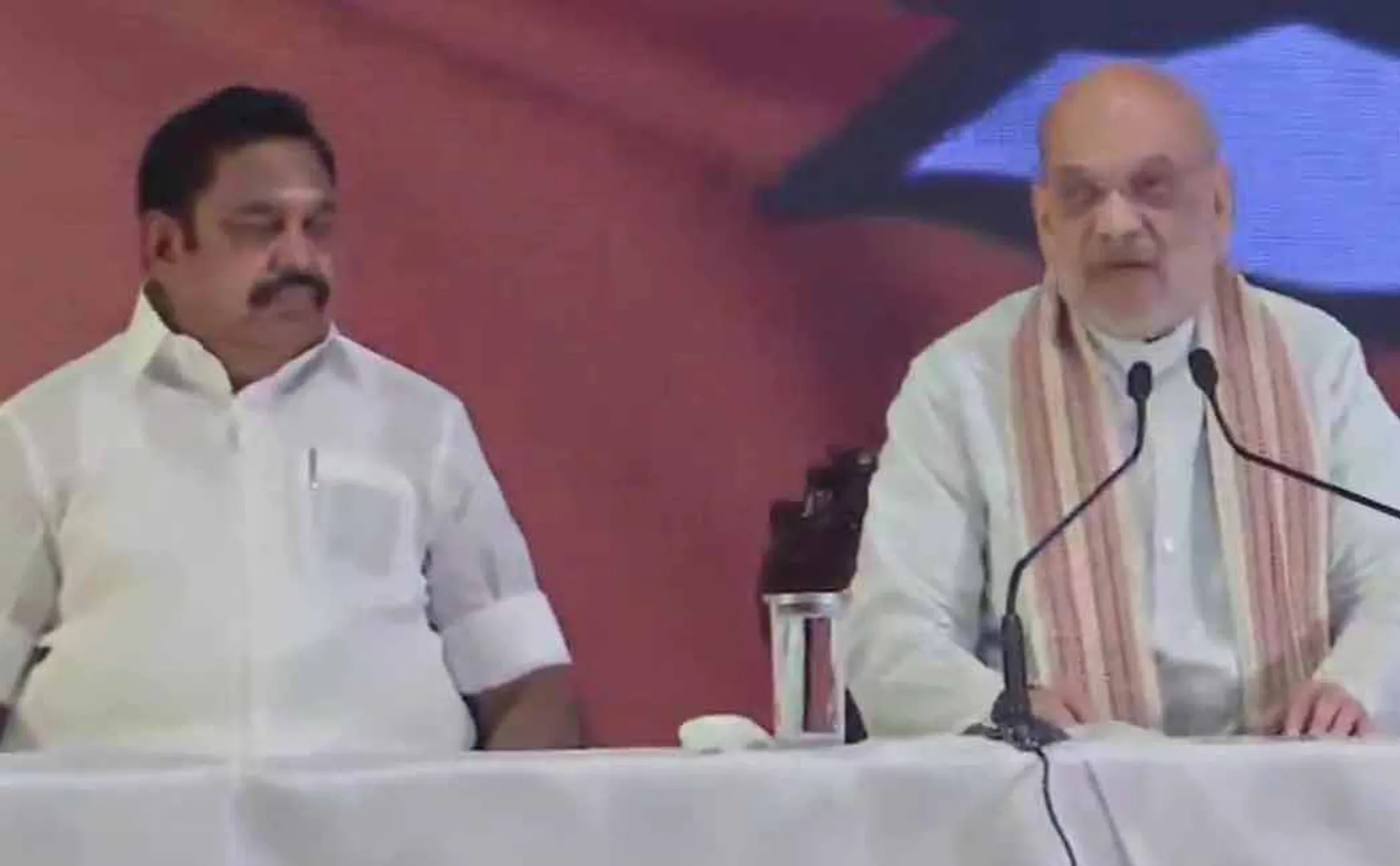 Who will lead the alliance Union Minister Amit Shah officially announced