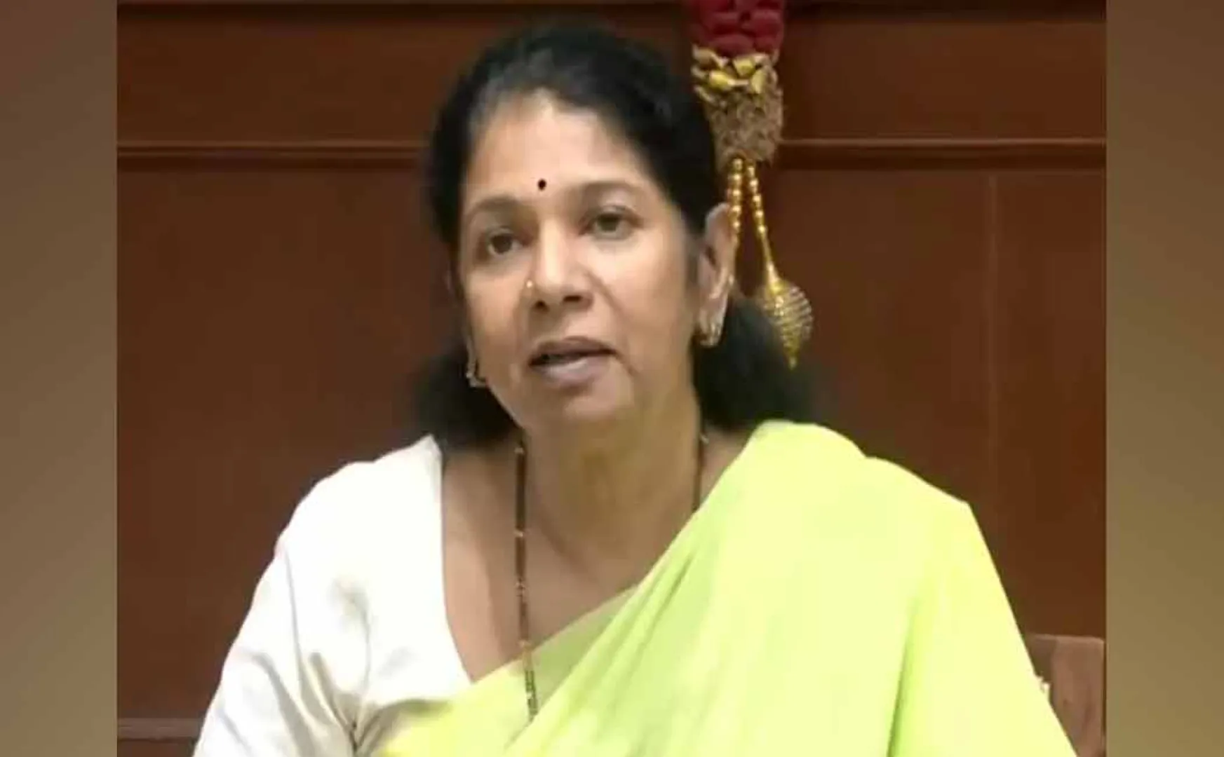 Kanimozhi MP says alliance is being announced without EPS even having the right to speak 