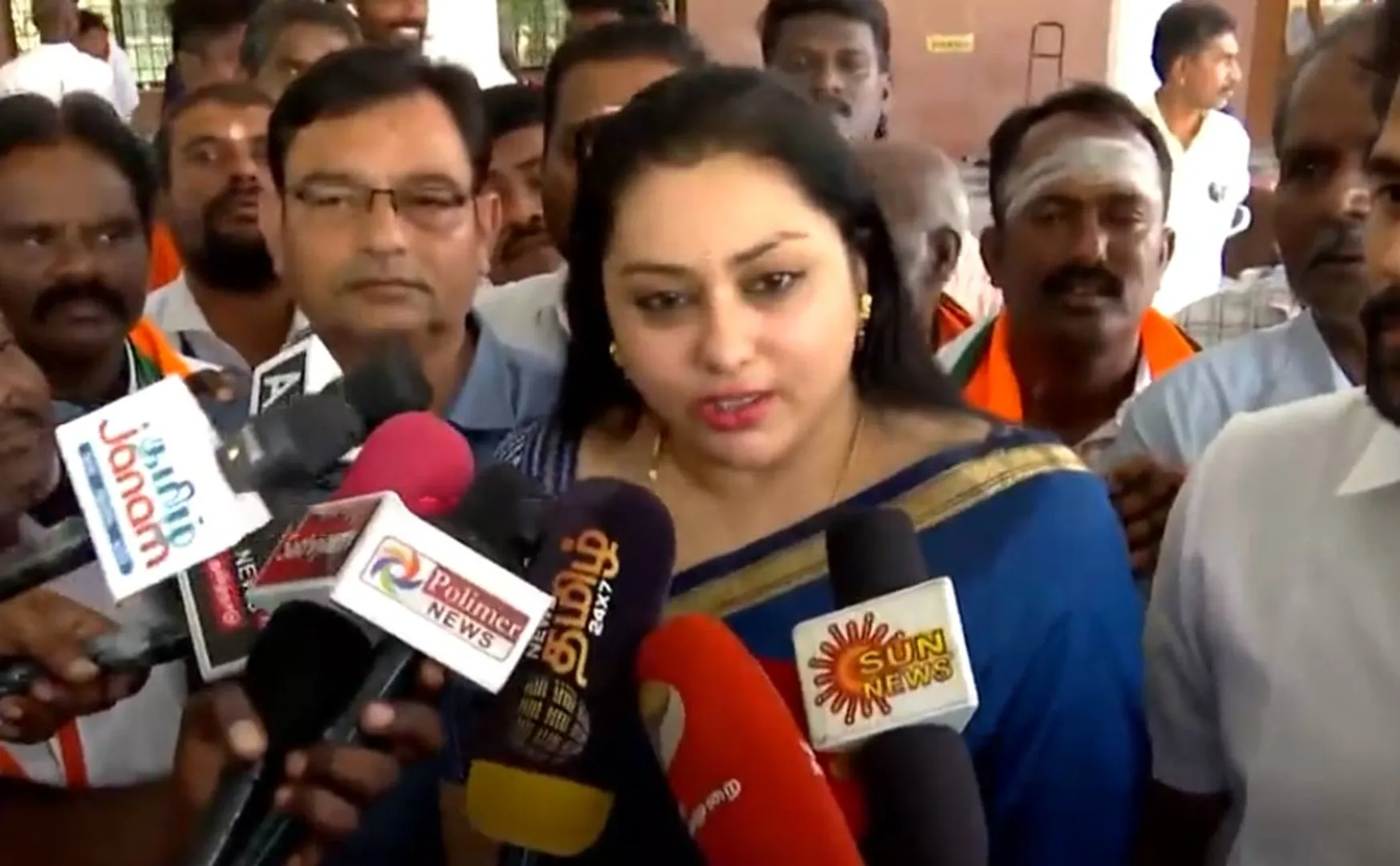 namitha about bjp admk alliance