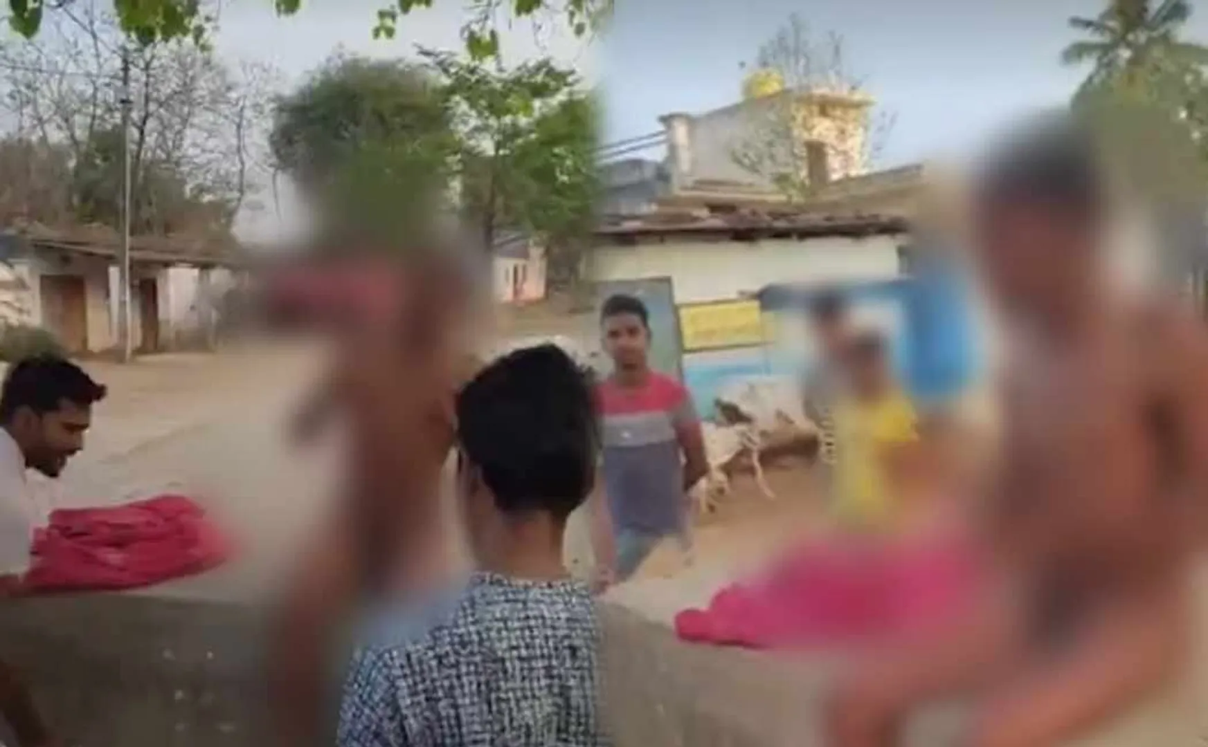 Chhattisgarh after video shows them stripping flogging Dalit man