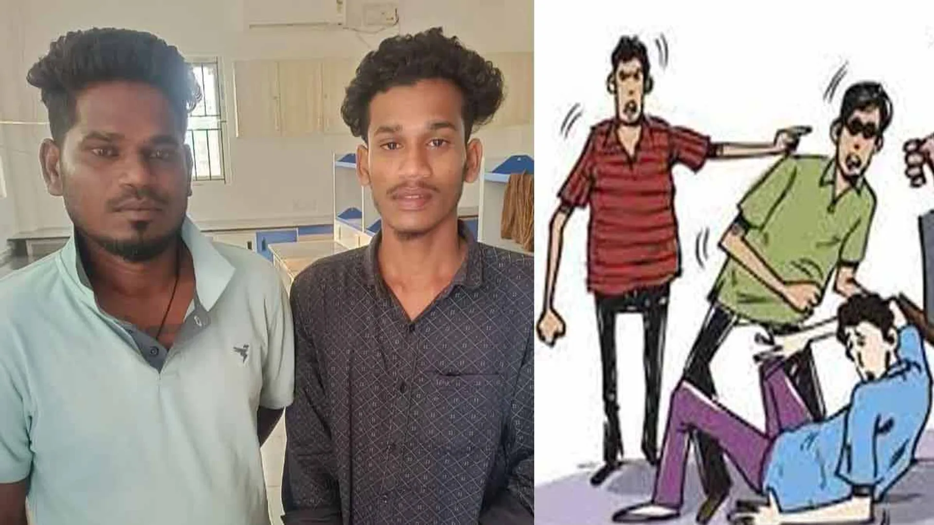 Attack on petrol pump employee; Youths intoxicated with cannabis arrested