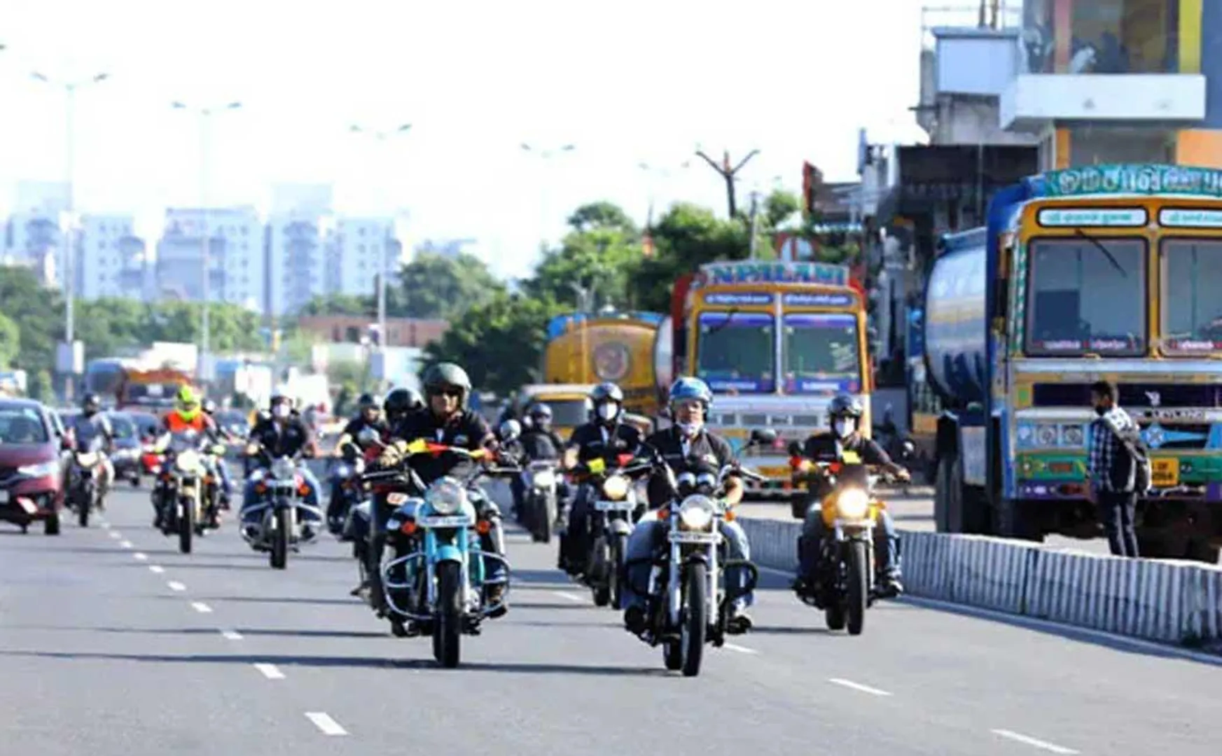  'No Helmet No Ride' - Awareness rally!