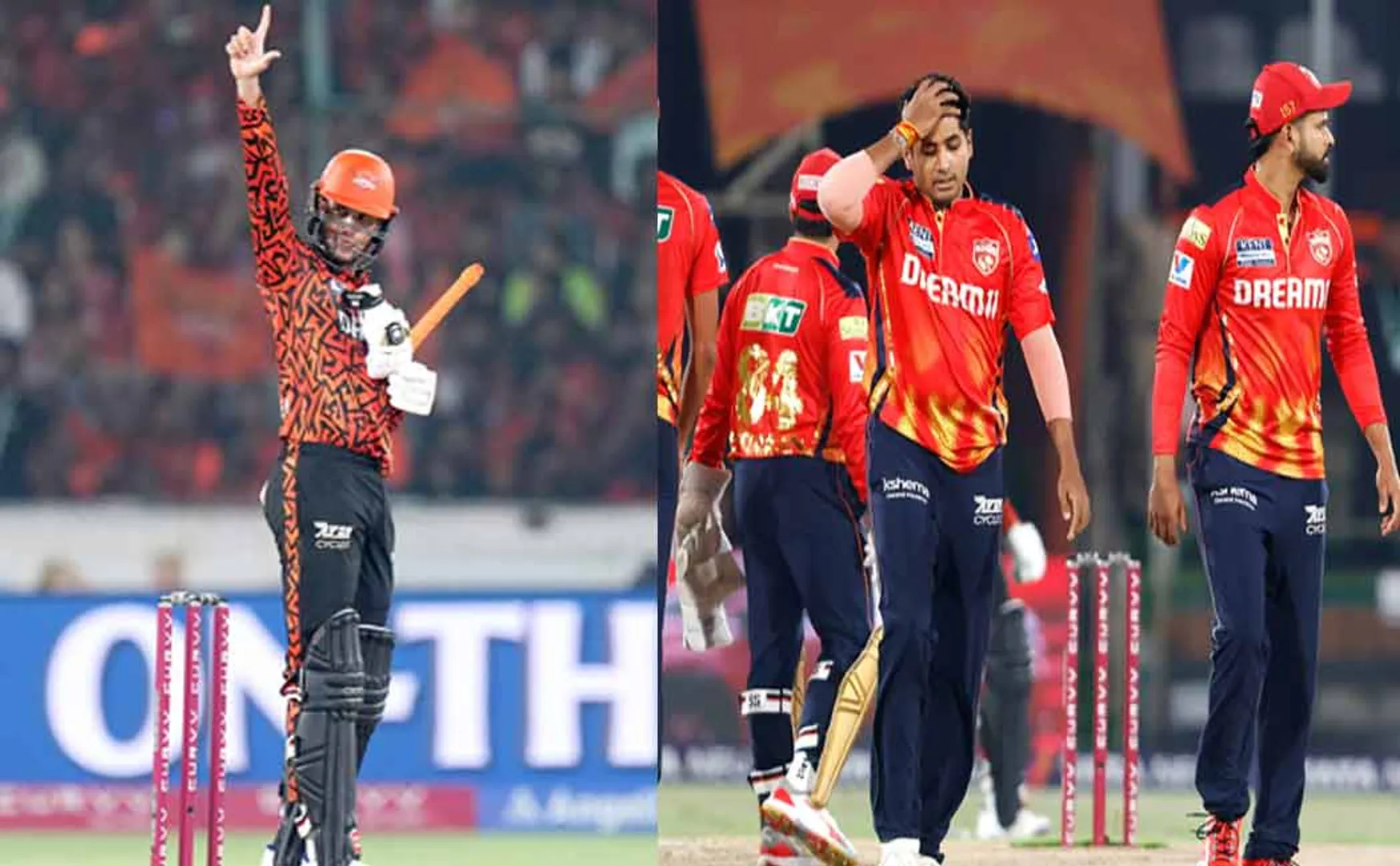 Abhishek Sharma's amazing performance and Hyderabad defeated Punjab by 2 wickets