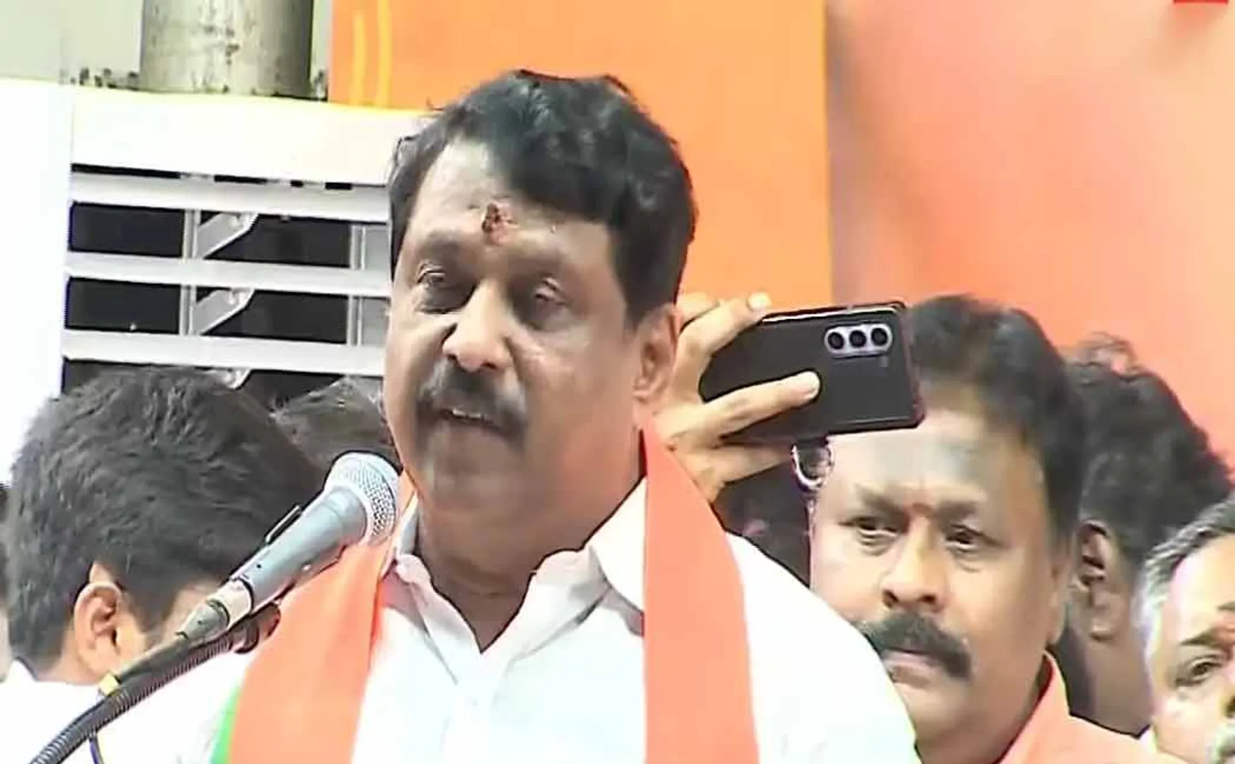 Nayinar Nagendran's speech I was angry with the BJP