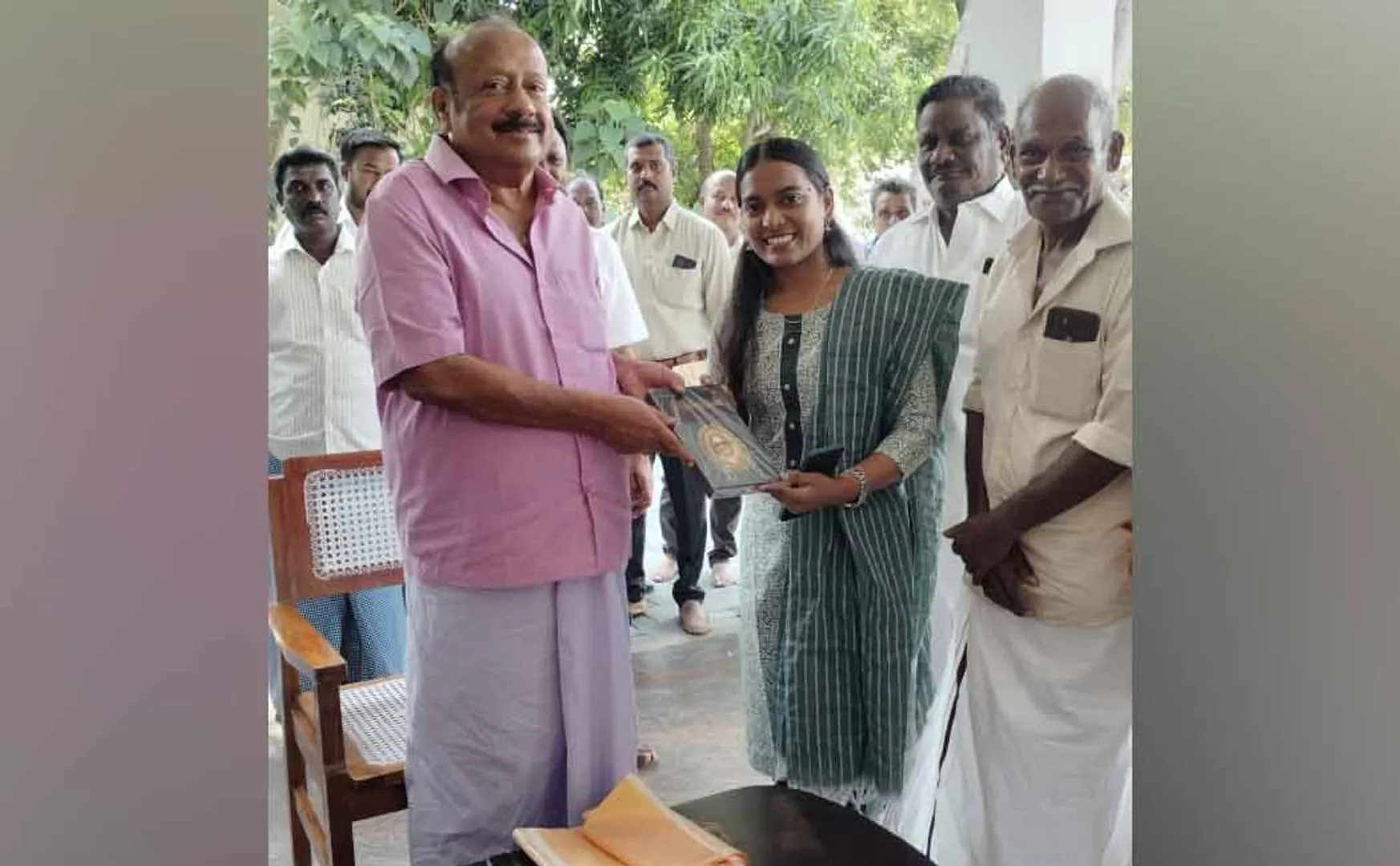 Farmer daughter achieves first place in Group 1 exam Minister praises her achievement