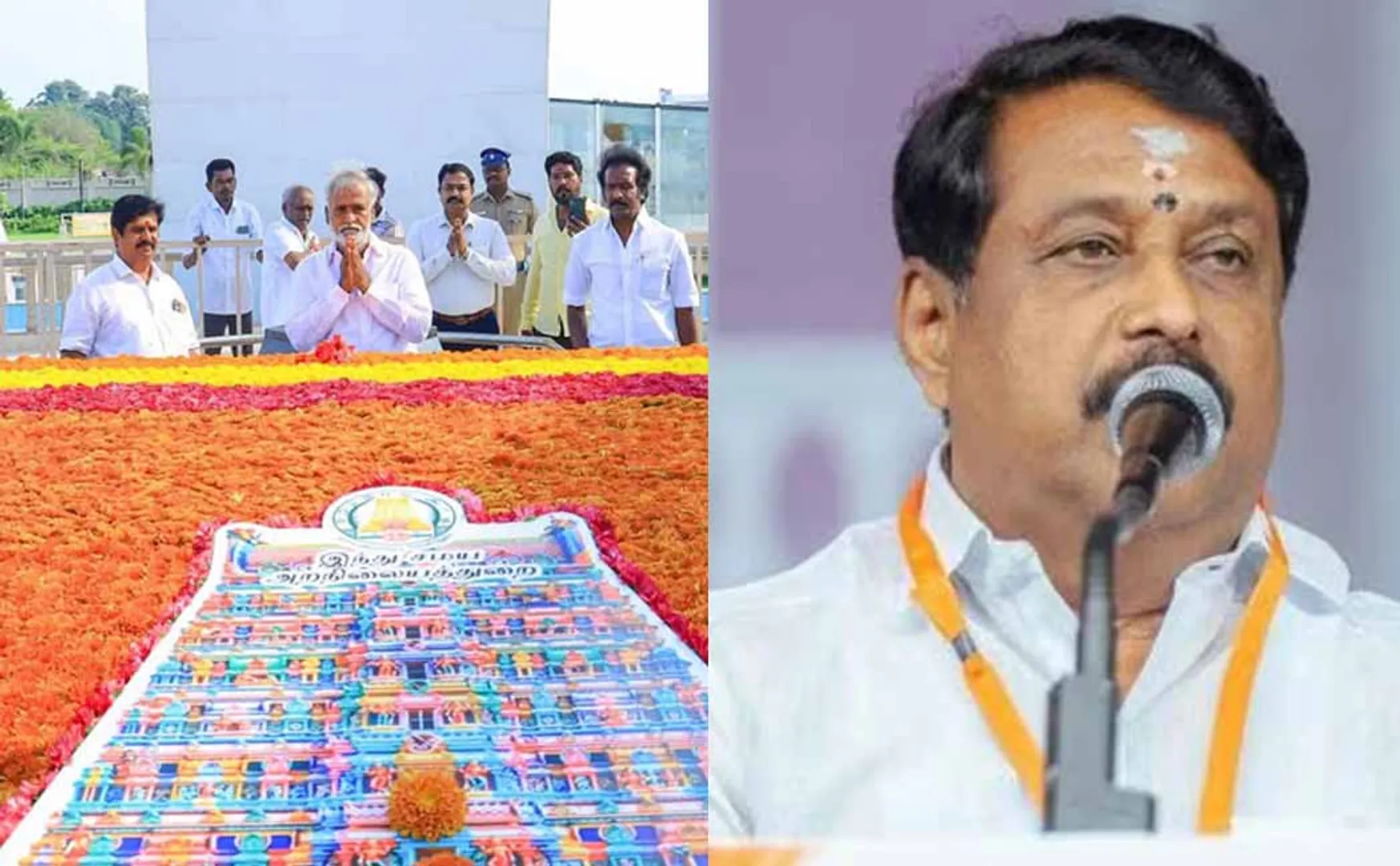 Nainar Nagendran says Minister Sekarbabu should publicly apologize 
