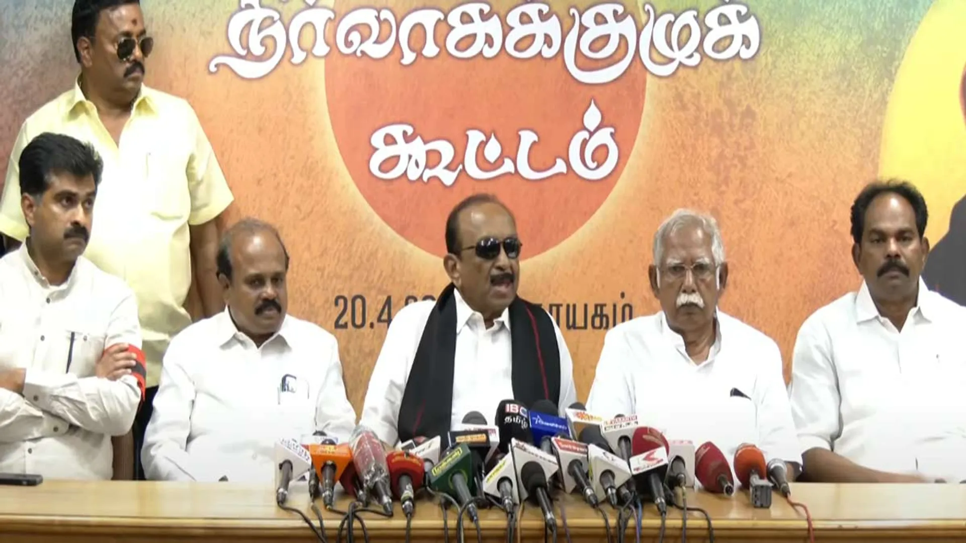 'On my right side is Durai Vaiko; on my left is Mallai Sathya' - Vaiko Urukkam