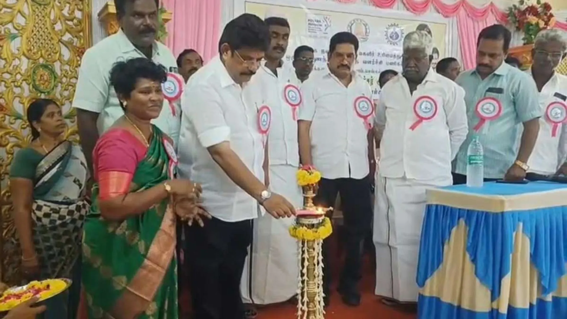 dmk person who insulted a female officer in unison' - Chengalpattu DMK Galatta