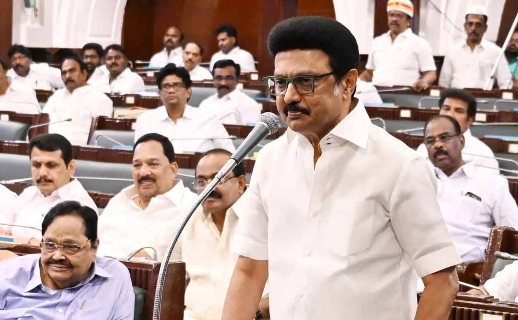 Who is this drama meant to deceive CM mk stalin barrage of questions to EPS