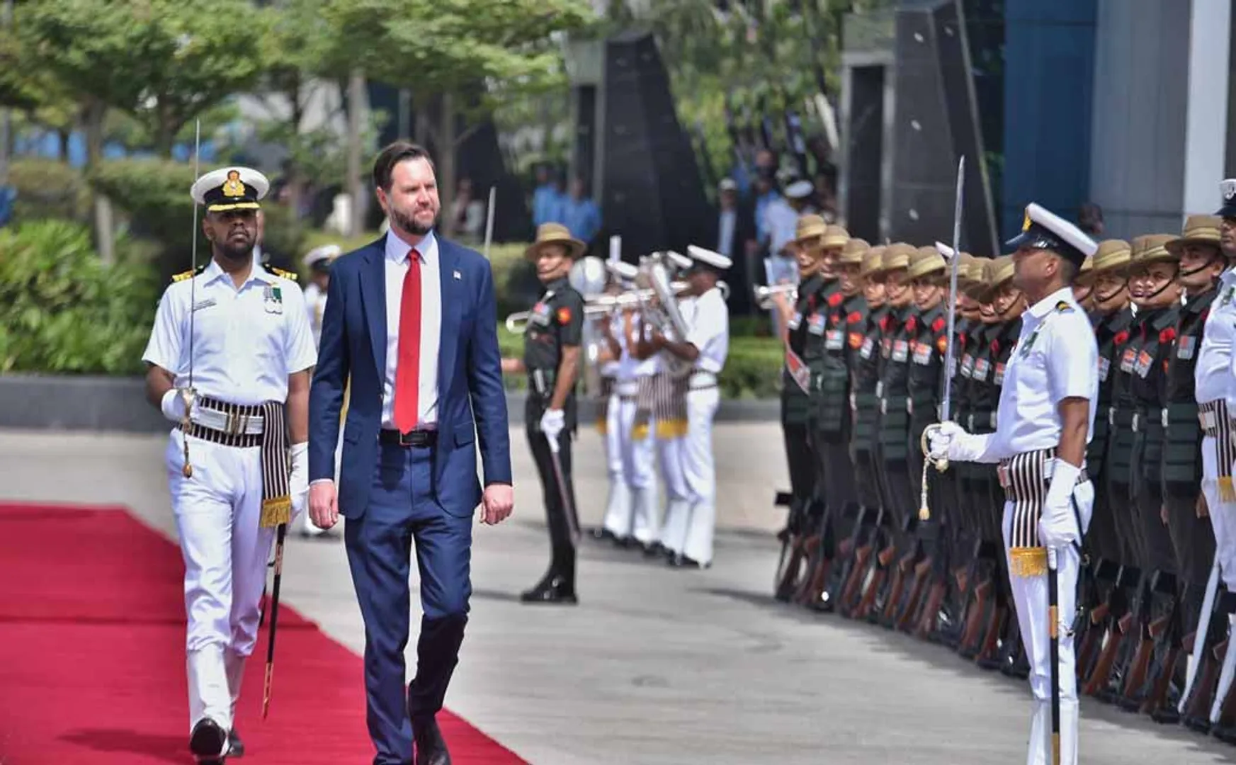 US Vice President JD Vance visits India