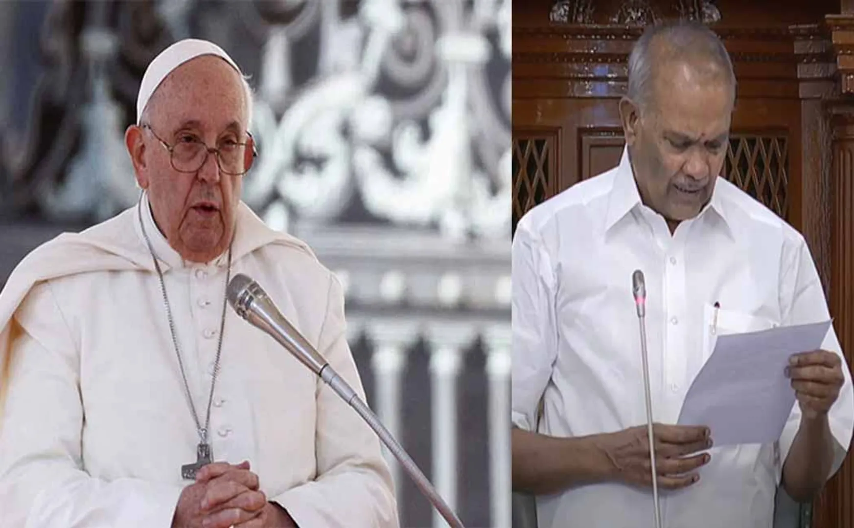 Pope Francis passes away Condolences in TN Legislative Assembly