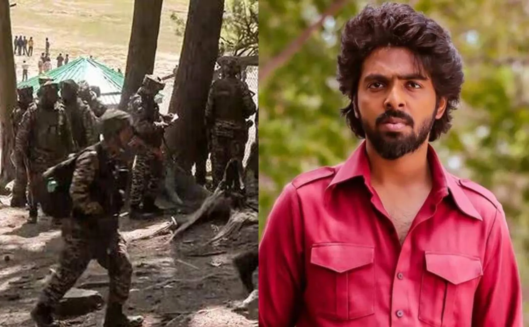 gv prakash about pahalgam incident
