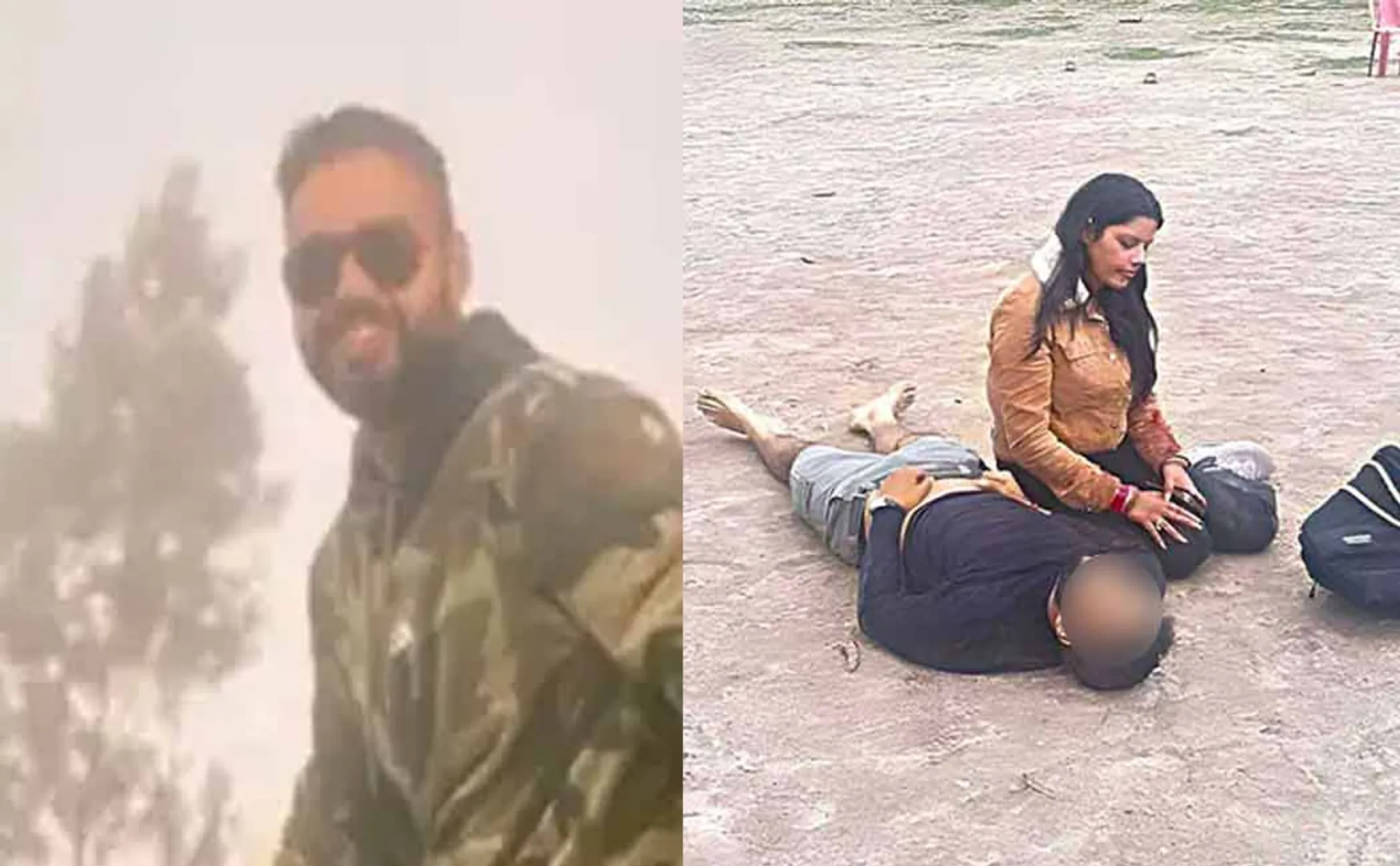 Tragic incident 7 days after wedding by Navyofficer thrash in pahalgam incident