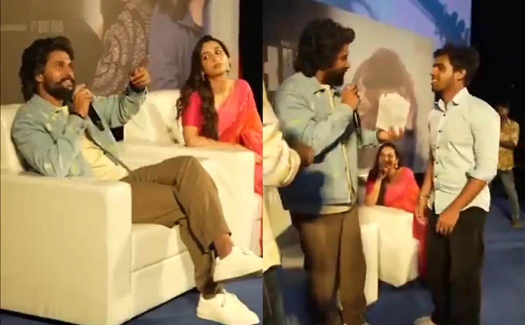 fans asked director chance to nani