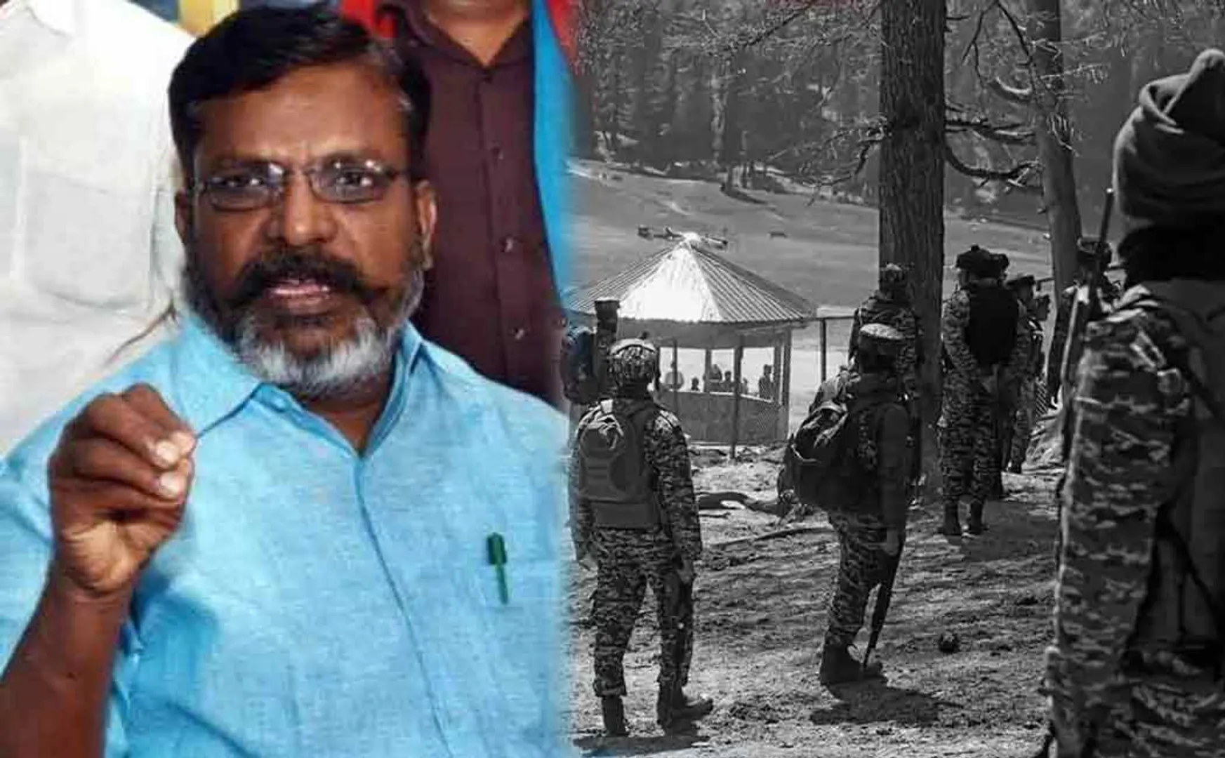 Thirumavalavan says pahalgam incident is being used for propaganda 
