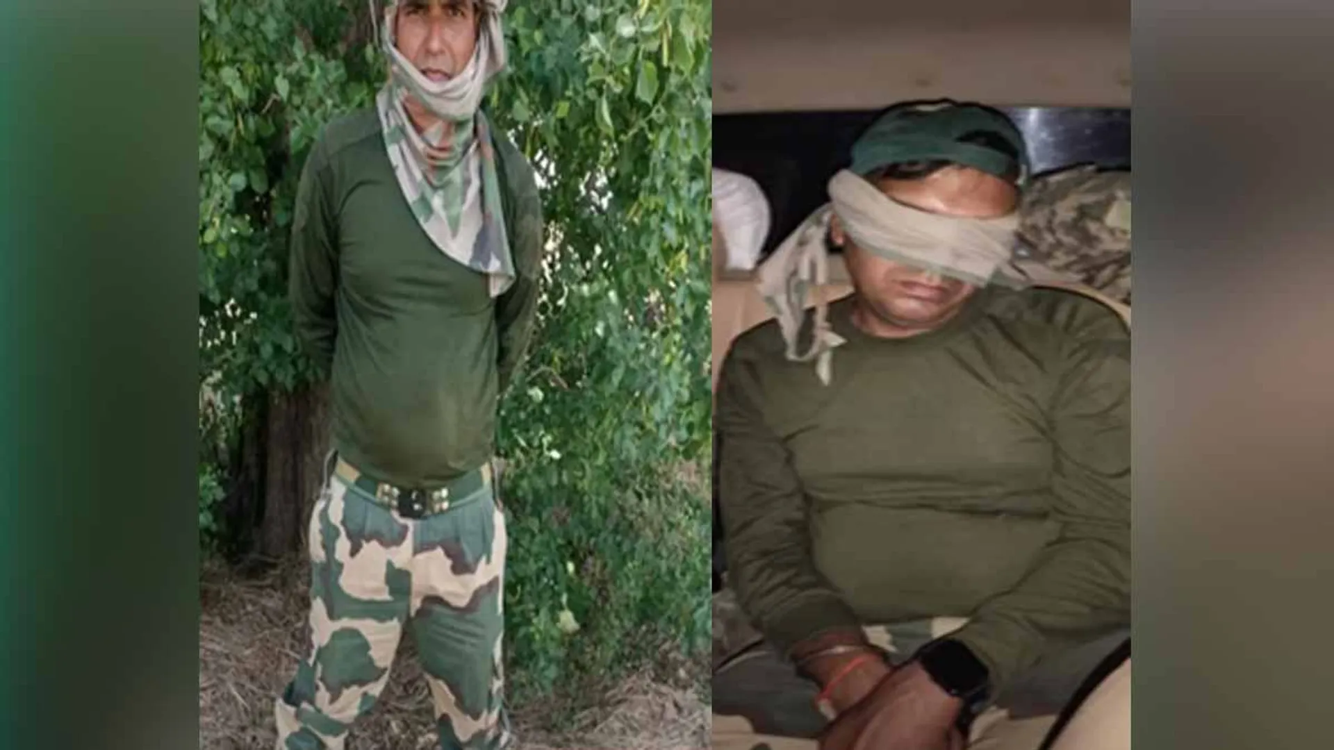 Pakistani Army captures Indian security personnel