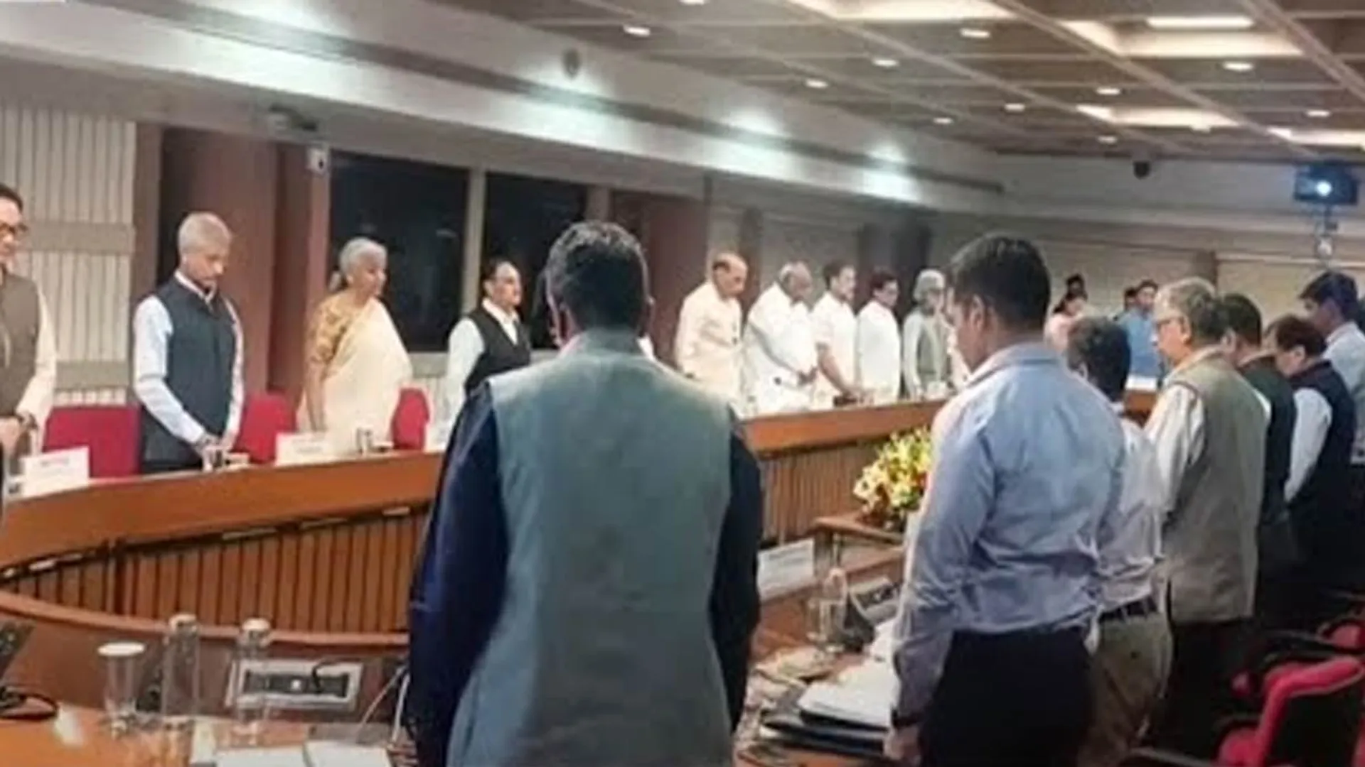 All-party meeting; opposition parties participate