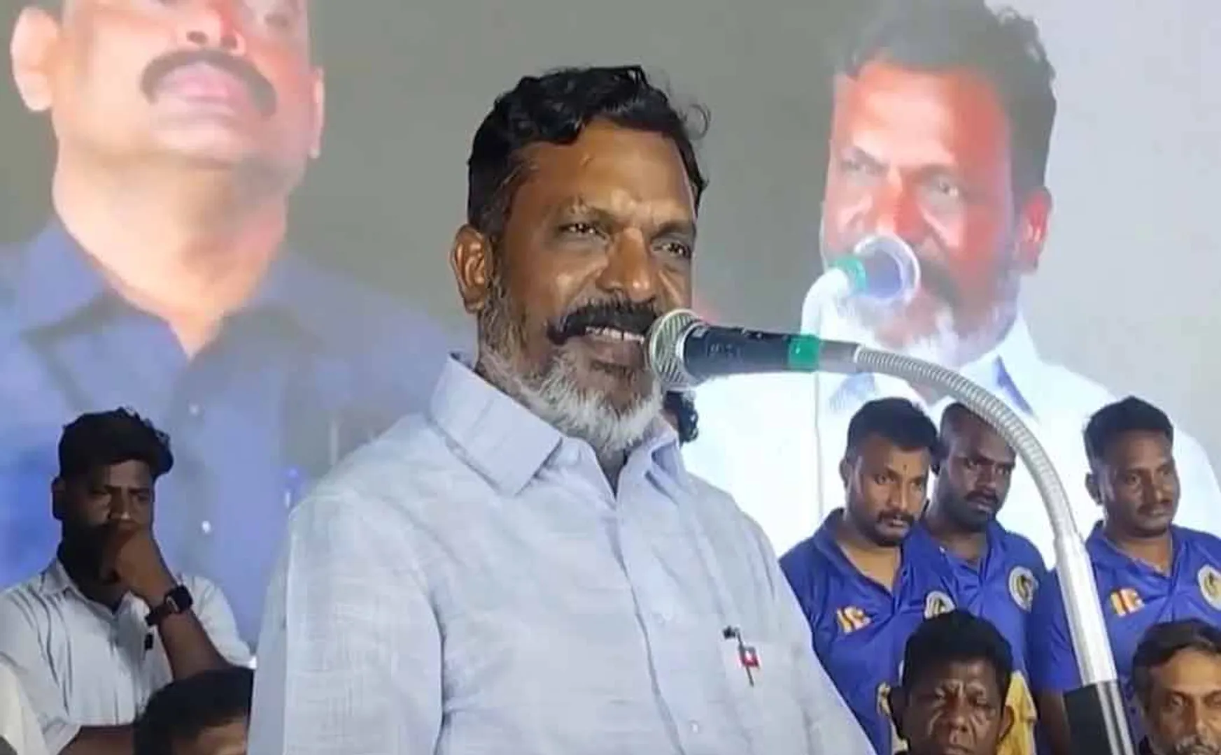 Thirumavalavan MP says Desires cannot bring us down  