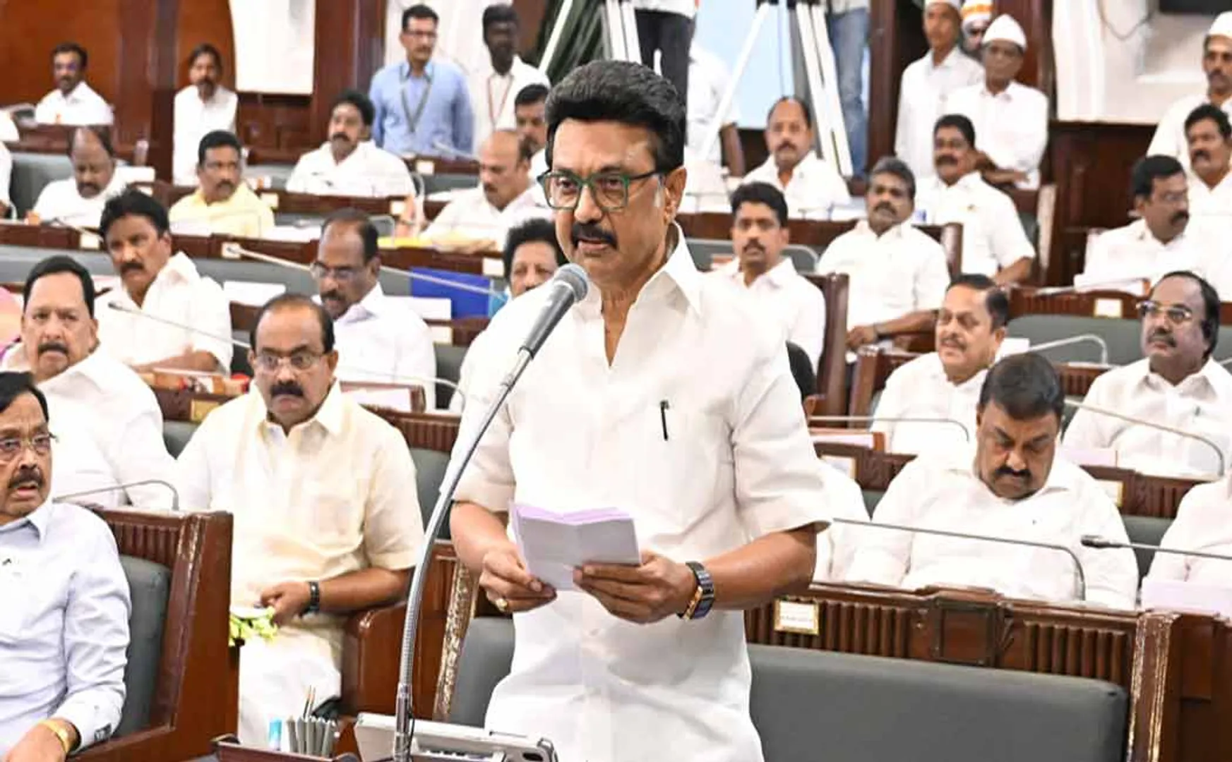 CM MK Stalin is confident Religion cannot enter TN