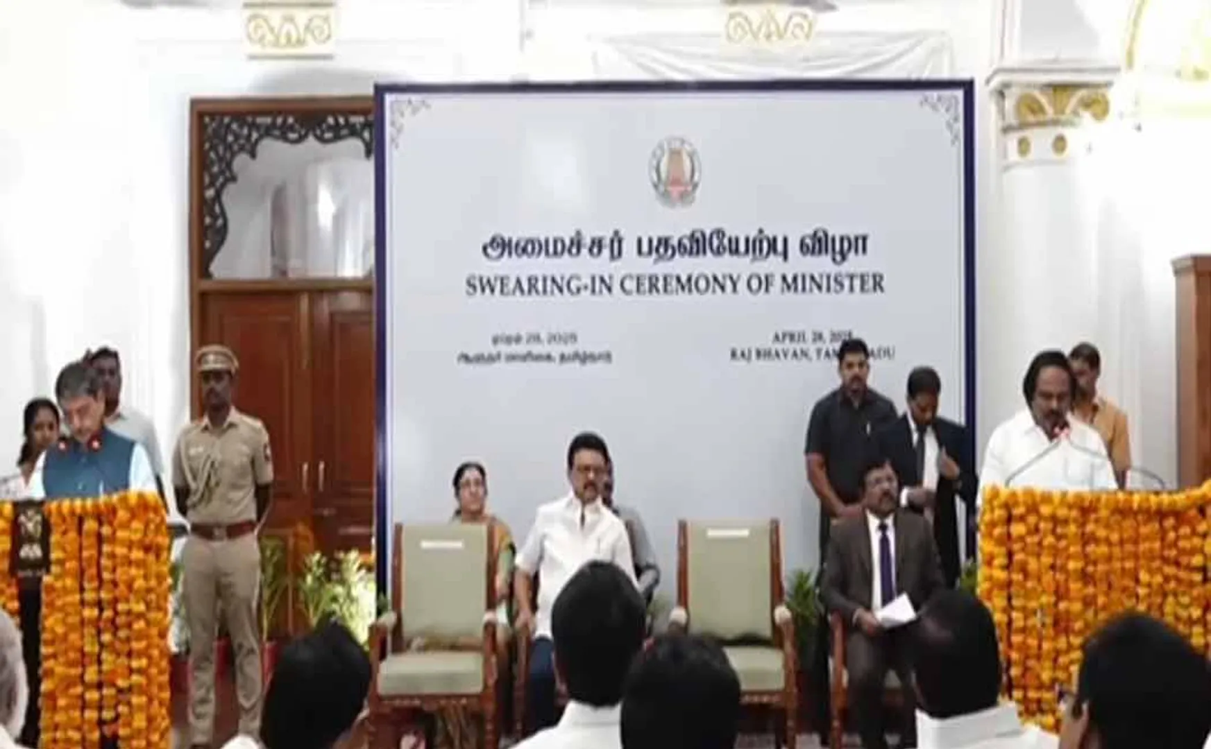 Mano Thangaraj takes charge as minister again