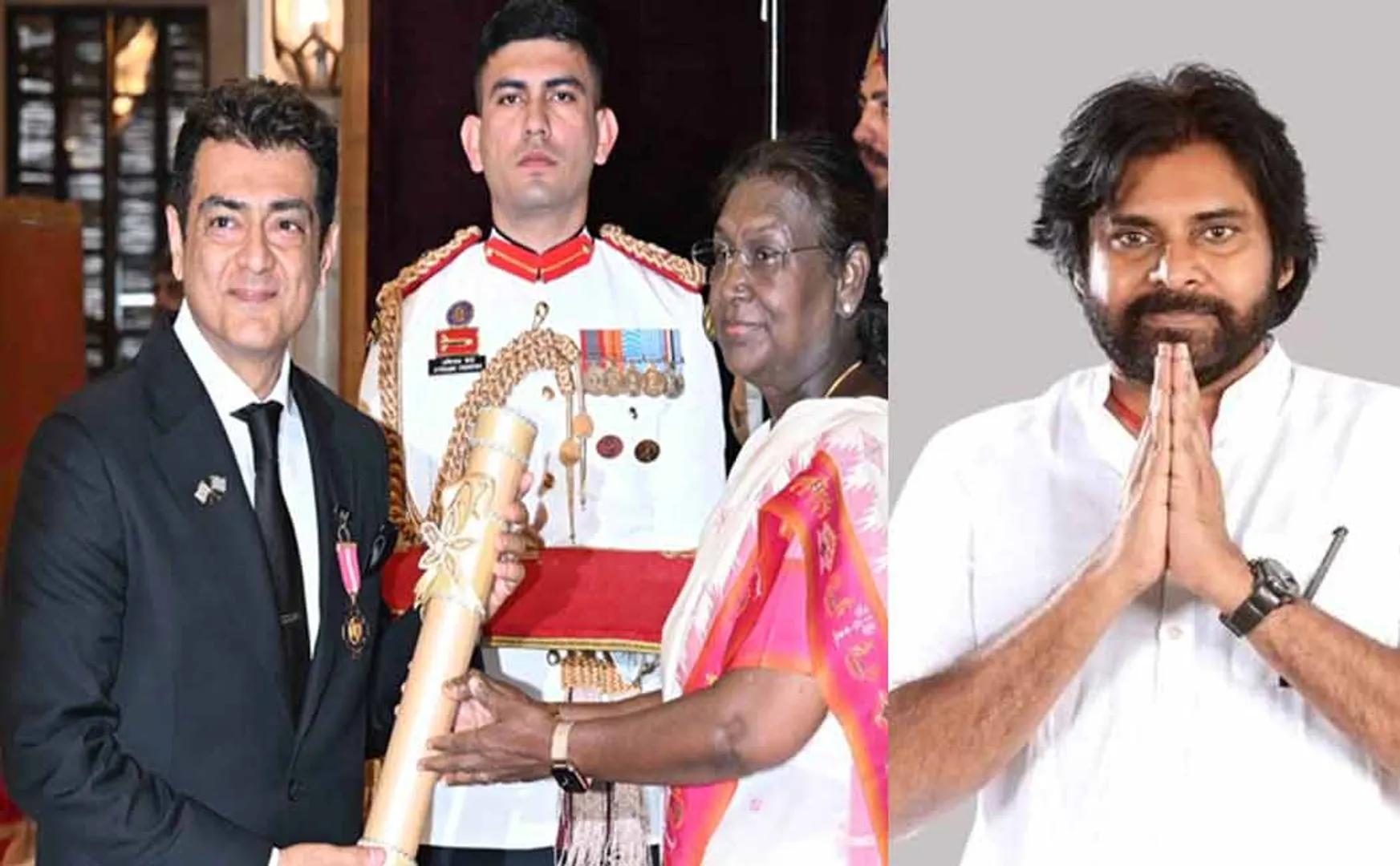 Andhra Dy CM congratulates actor Pawan Kalyan Ajith