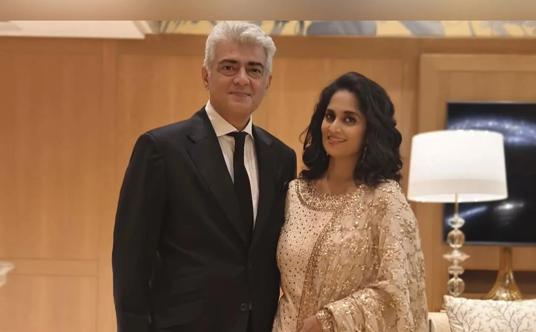 ajith about his wife shalini