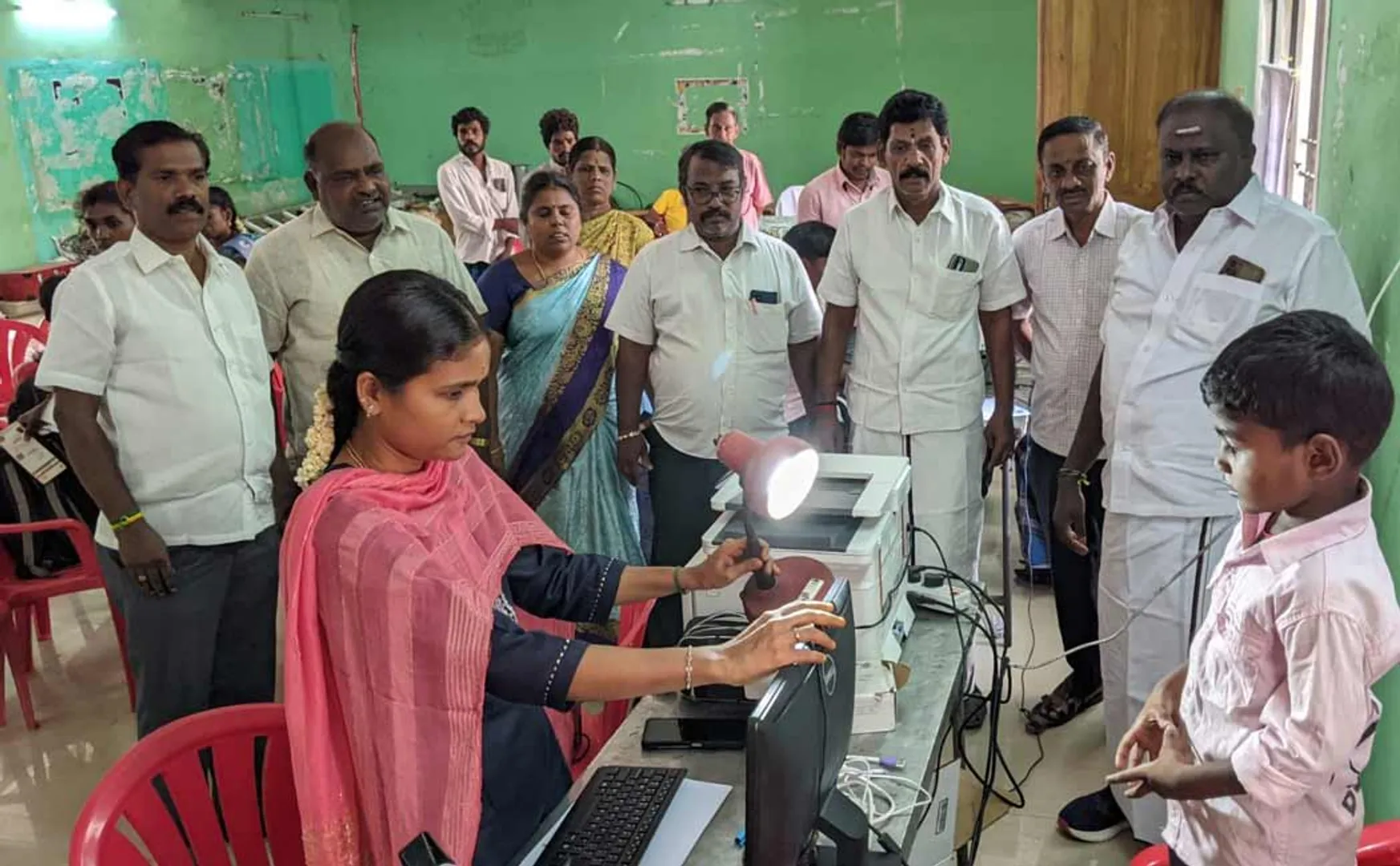 TN govt organizes special Aadhaar camp for tribal people Vellalikavi village