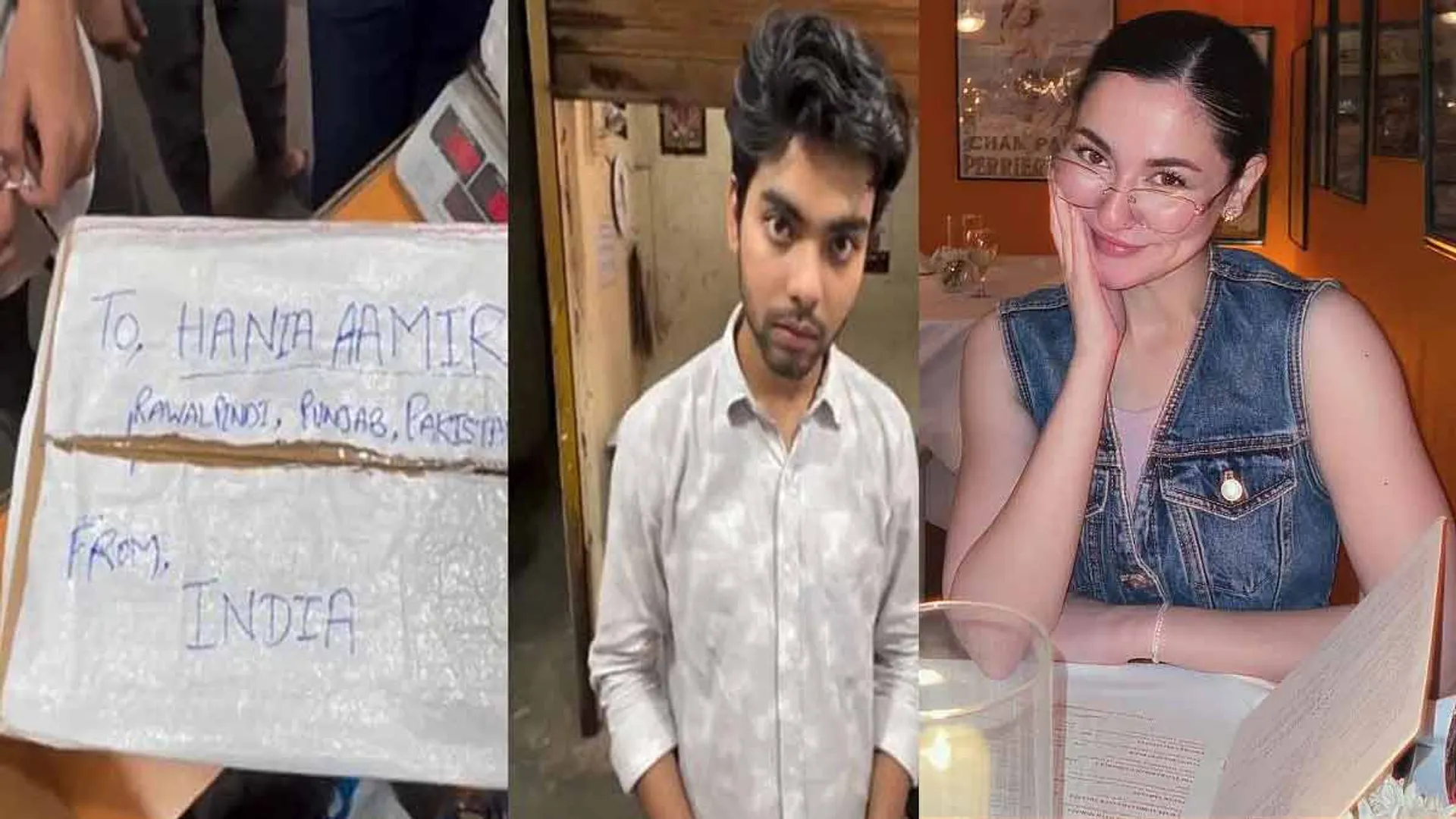 Indus River Treaty canceled - Indian fan sent water bottle to Pakistani actress?