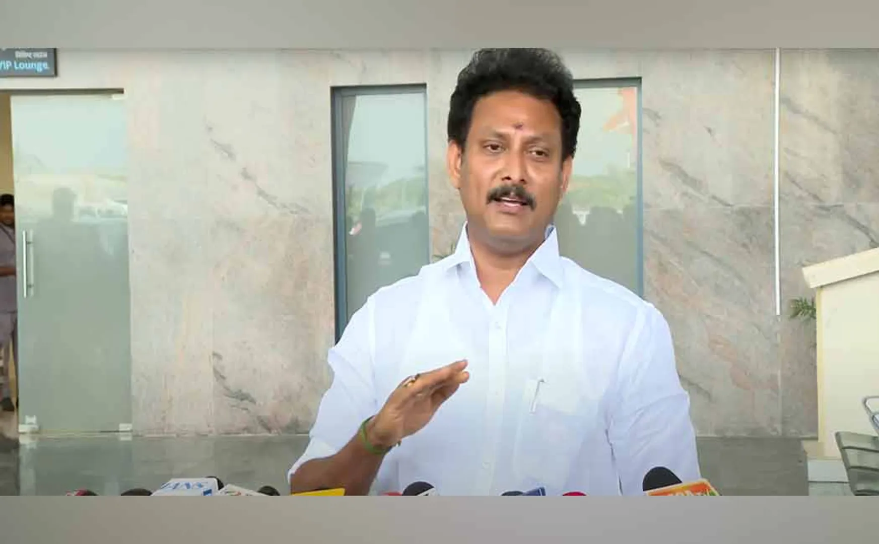  Minister Anbil Mahesh says Confront and question