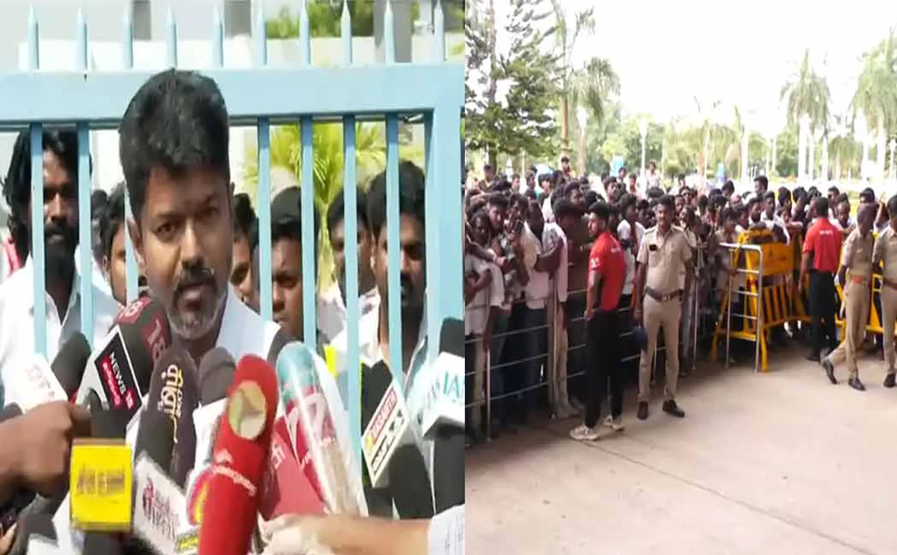 Action taken against the policeman who went to see Vijay after calling him an emergency!