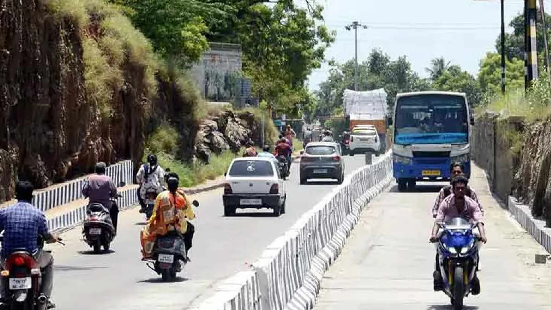  Renovation work on railway bridge; traffic changes in Kollampalayam