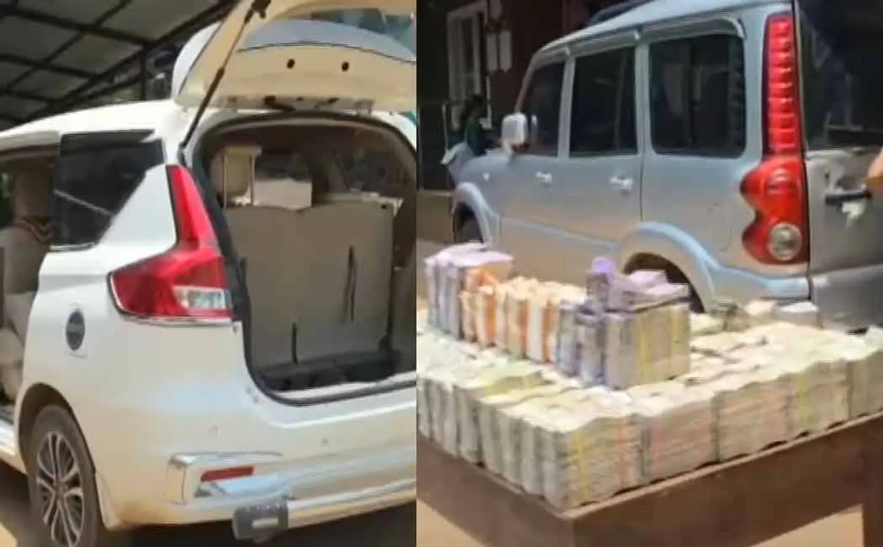 Secret room in car Police seize Rs. 4 crore