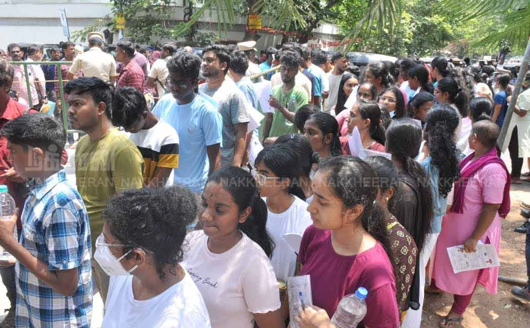 NEET entrance exam is being held across the country today