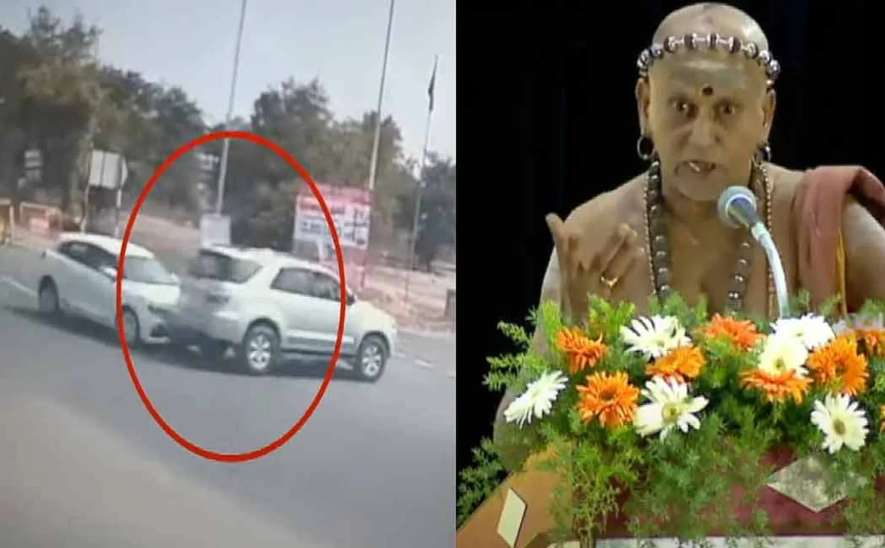 Madurai Adheenam says The report given by the police is biased at car accident