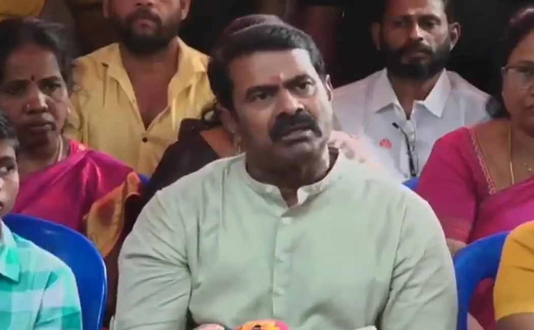 Seeman spoke angrily against neet exam