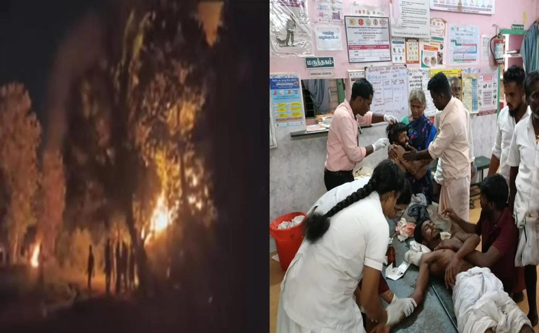 clash between two parties  more than 10 injured Temple procession in pudukottai