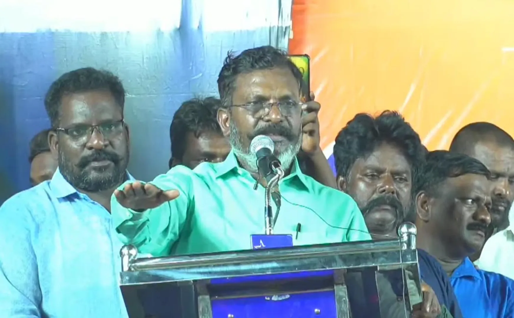Thirumavalavan says The call came from Delhi