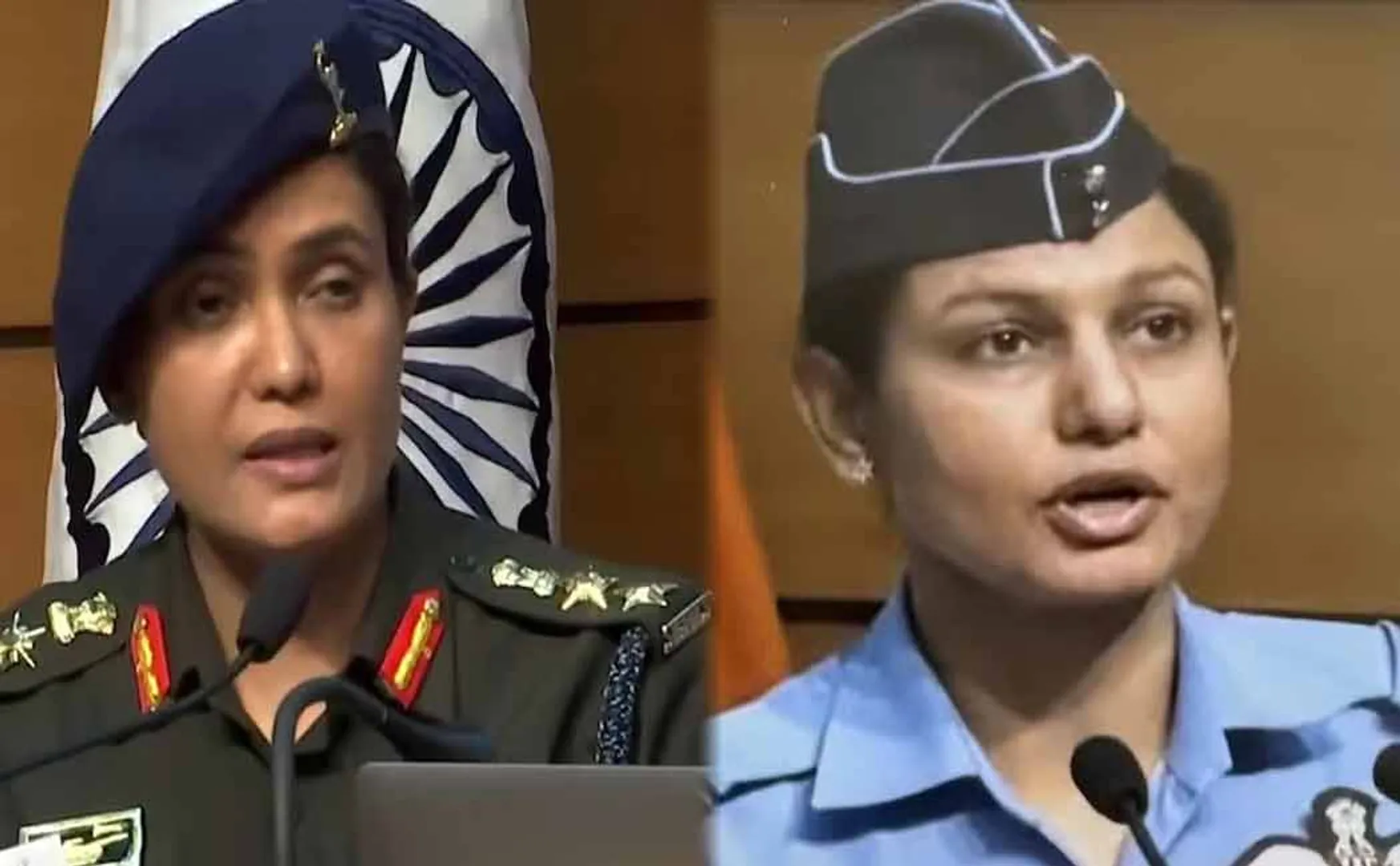 The Indian Army released details with female officers about operation sindoor
