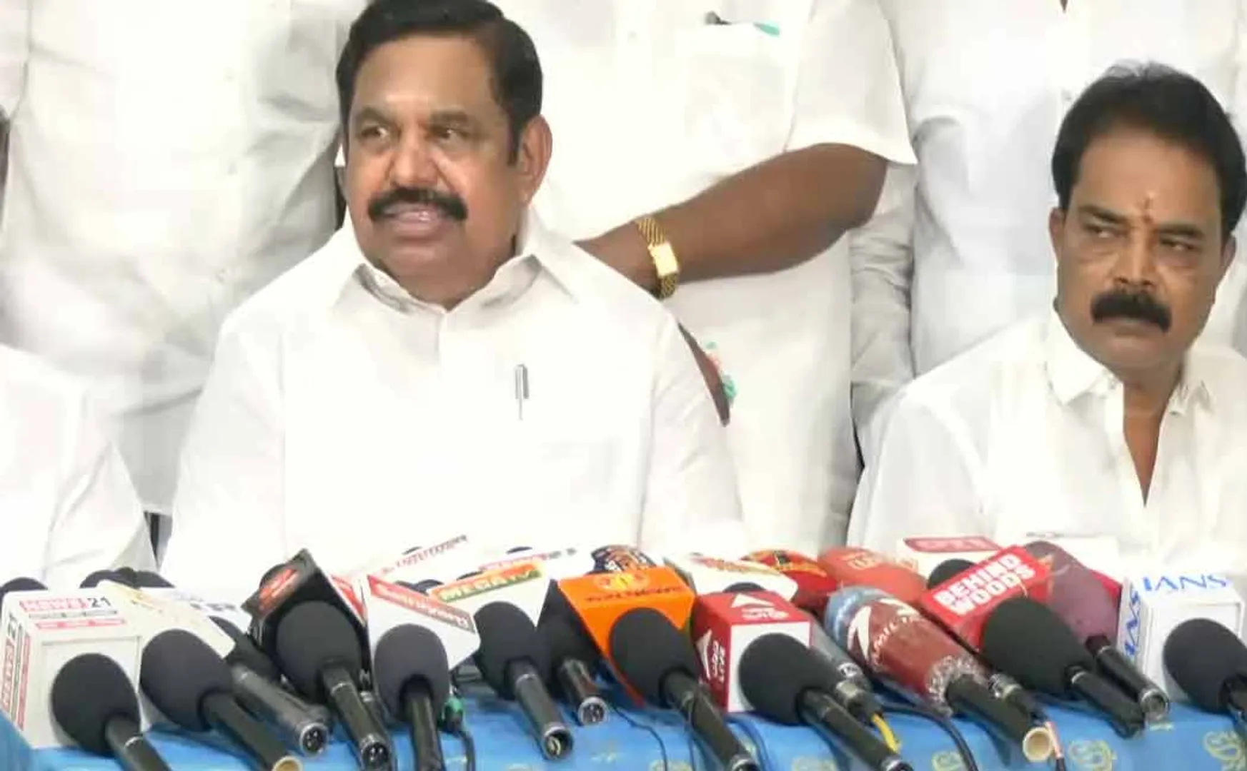 admk EPS says People should see the character of this regime