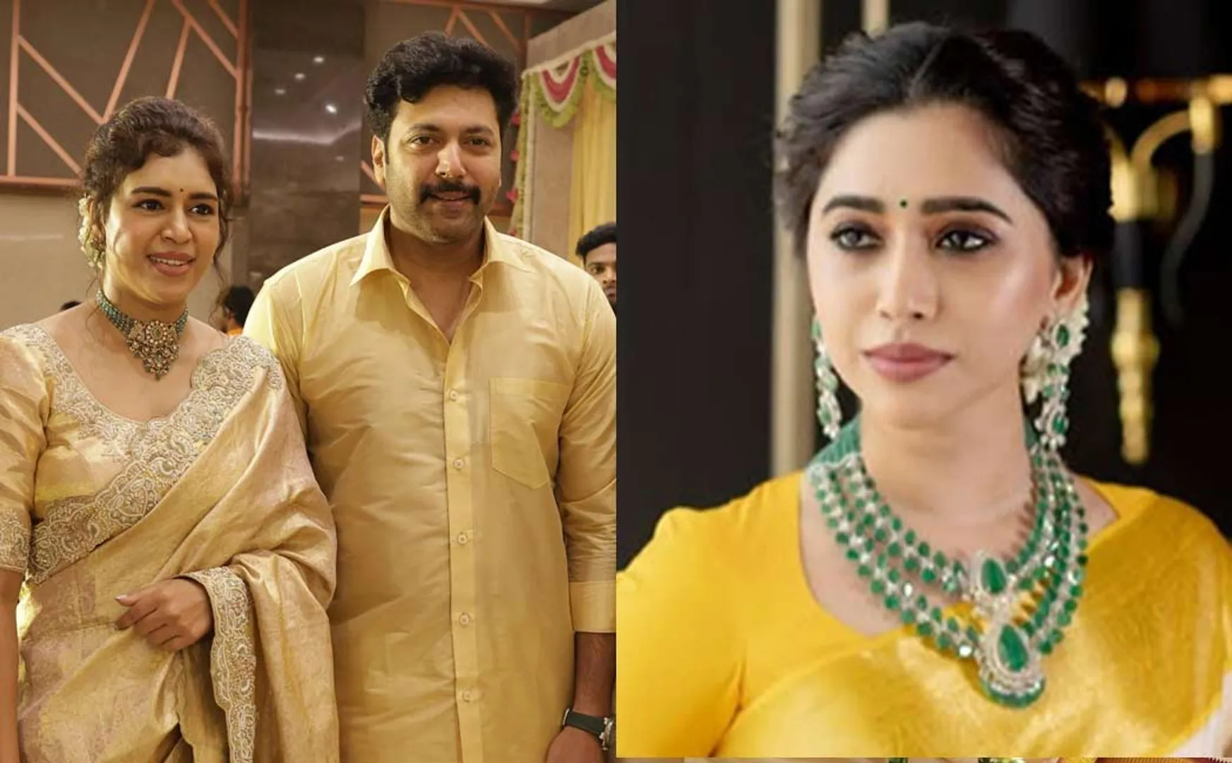 arti ravi about ravi mohan keneeshaa first public appearence