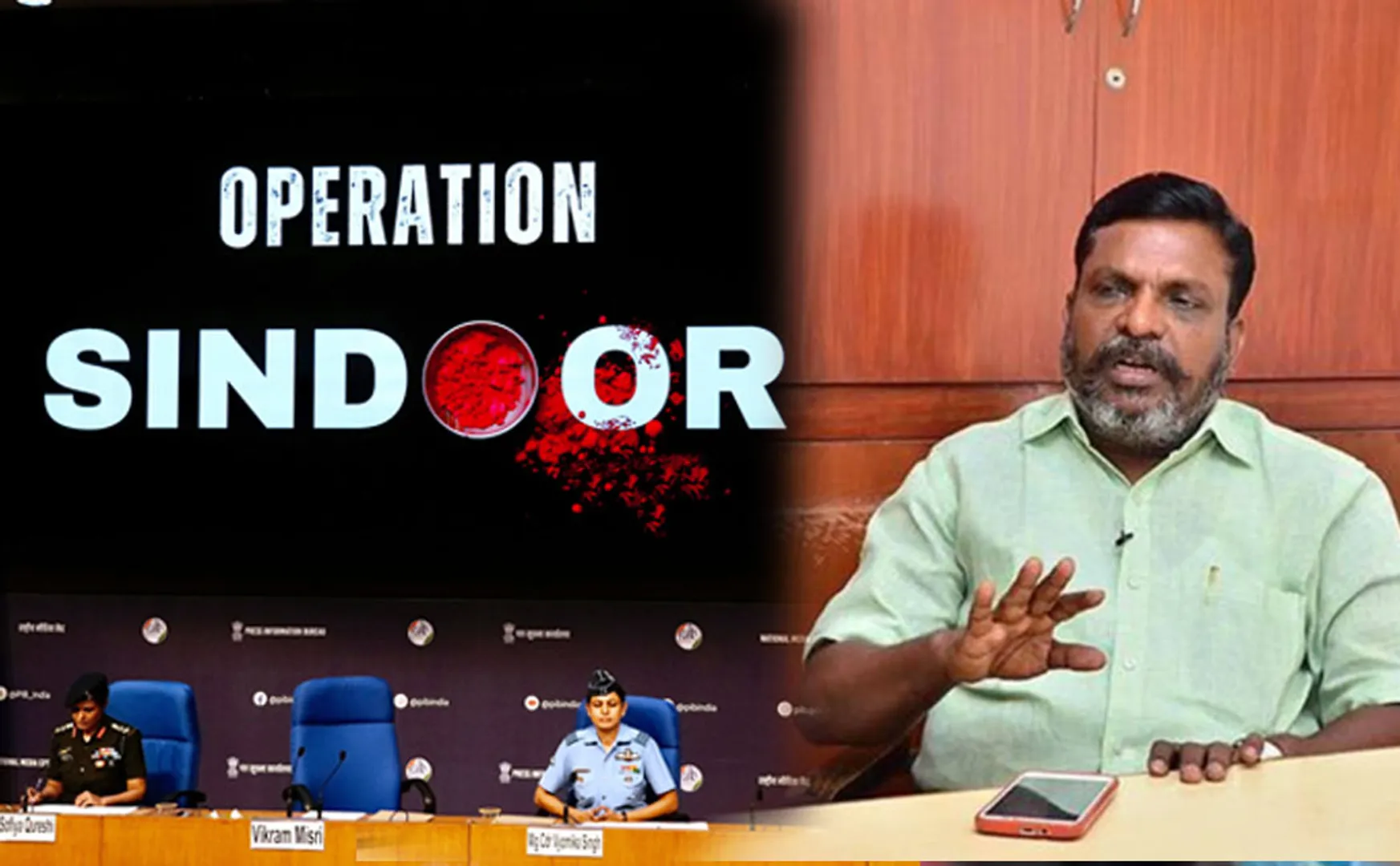 "Many are trying to turn it into a conflict Thirumavalavan MP