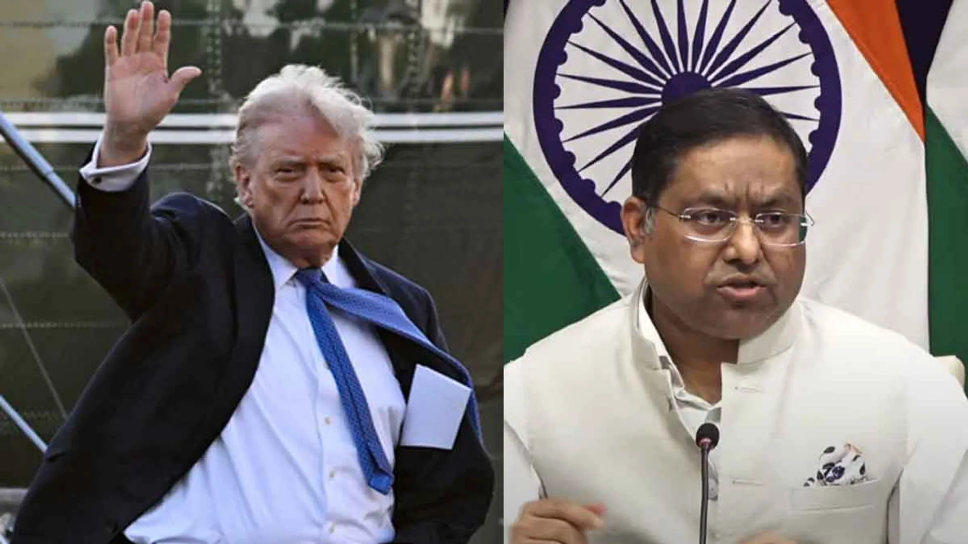 ]The fire that Trump lit - Randhir Jaiswal's explanation
