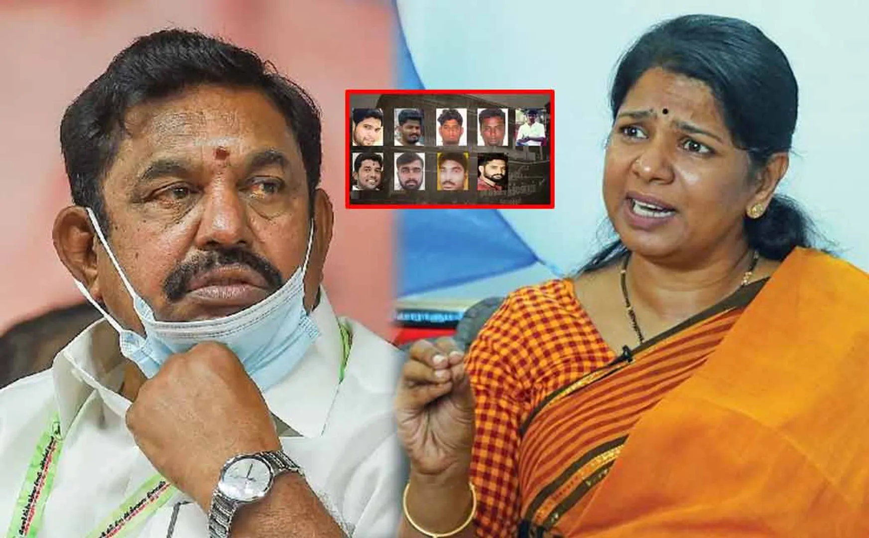 Kanimozhi criticizes Edappadi palaniswami over Pollachi case