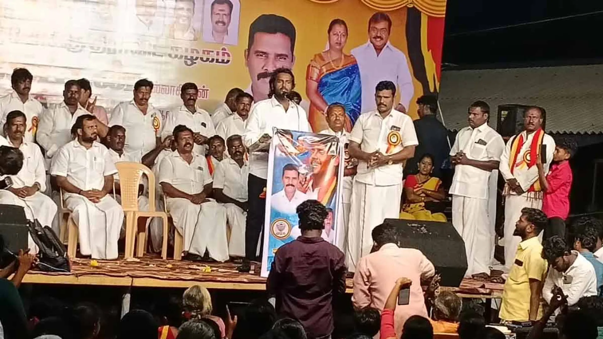  "It is your duty to give my right to ask". Vijaya Prabhakaran Speech