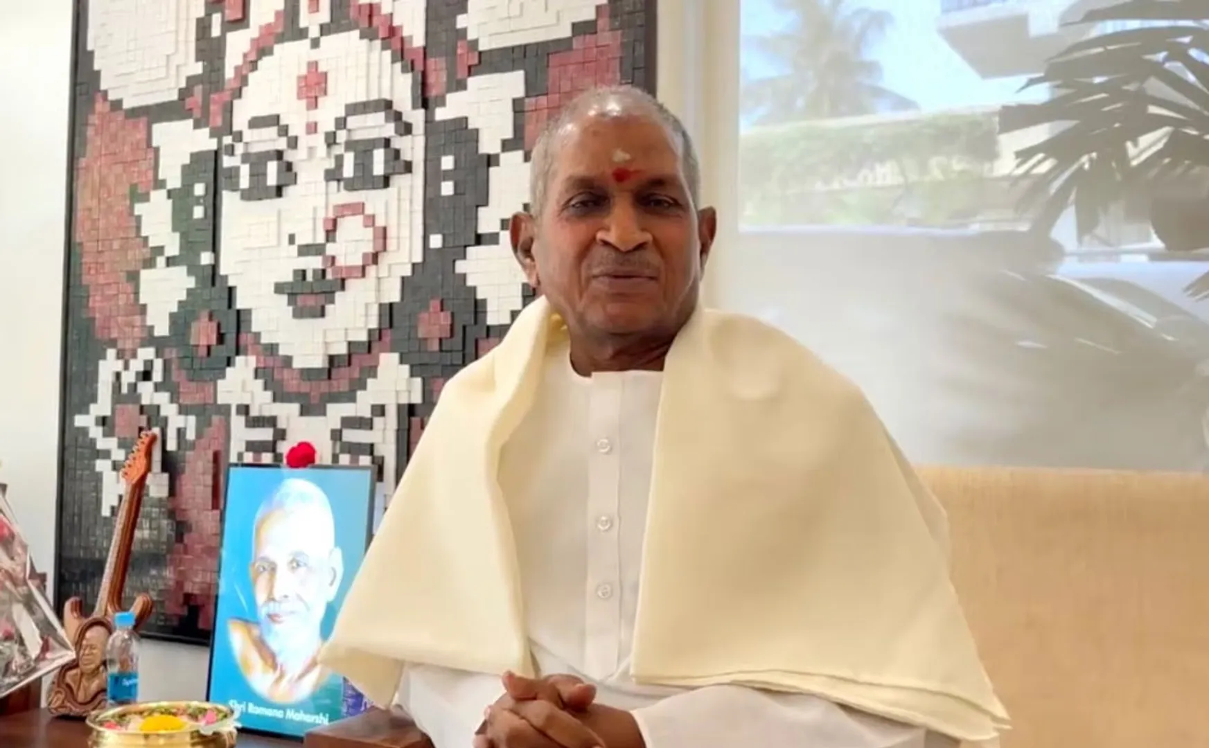 minister saminathan wishes ilaiyaraaja regards his 50 years of journey