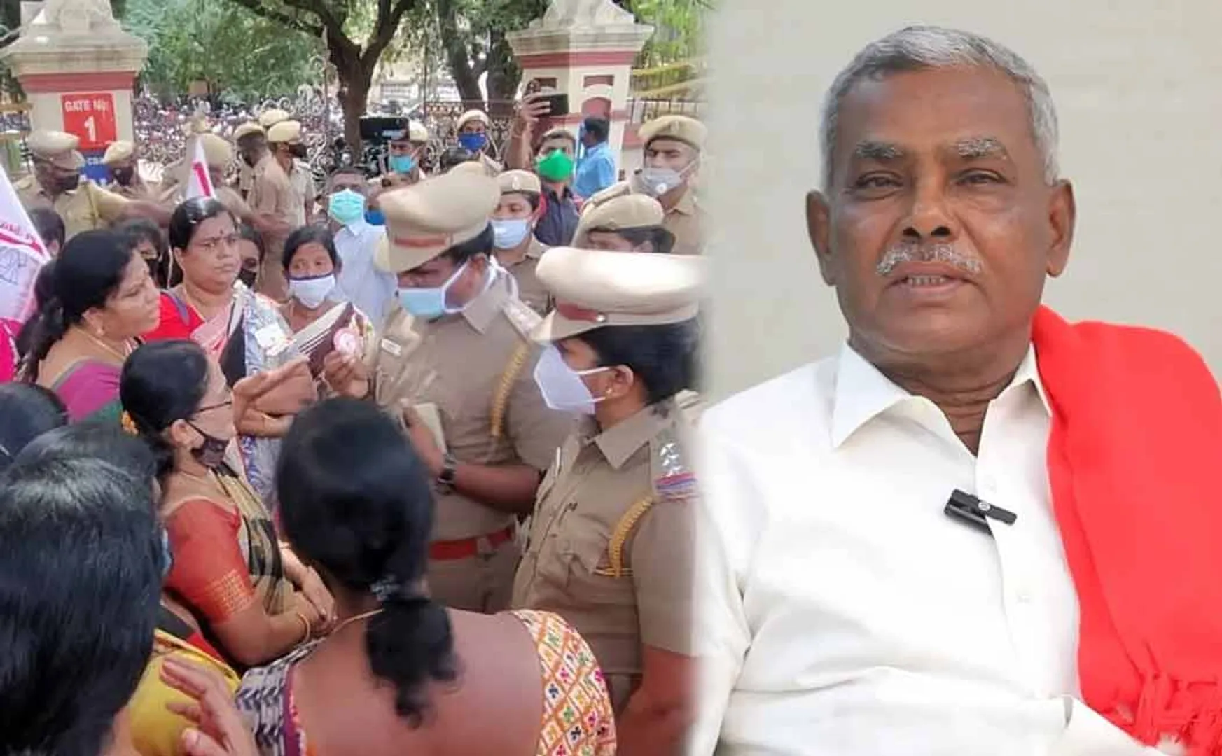 Cancel case against parties against Pollachi incident says shanmugam